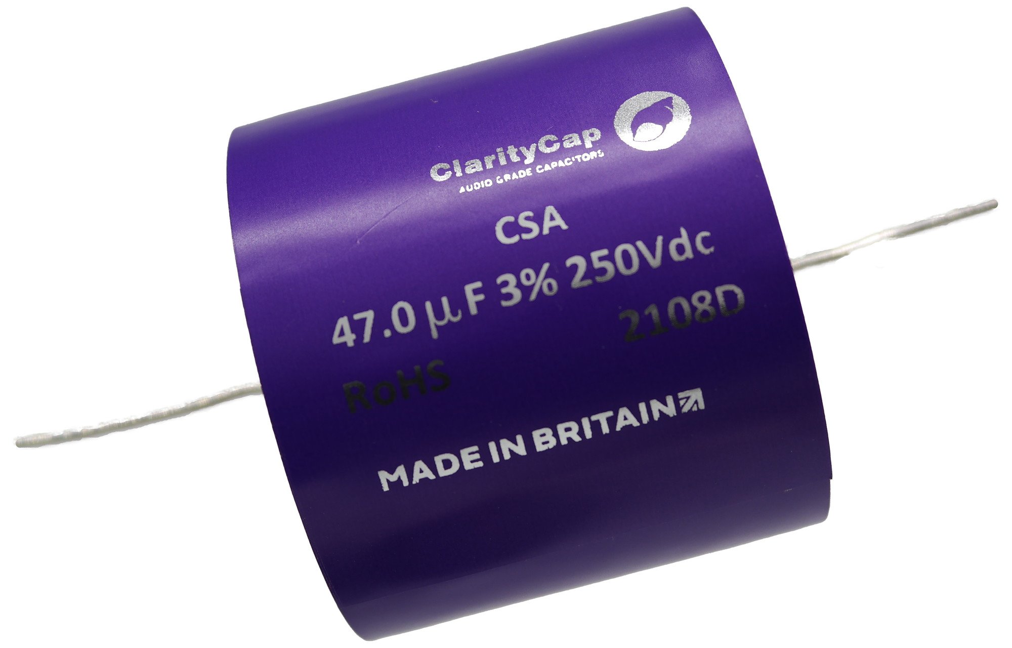 ClarityCap CSA47uH250Vdc | 47 uF | 3% | CSA 250V Kondenzátor