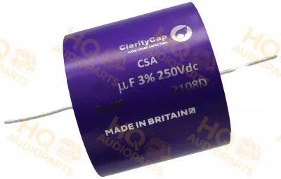 ClarityCap CSA50uH250Vdc | 50 uF | 3% | CSA 250V Kondenzátor