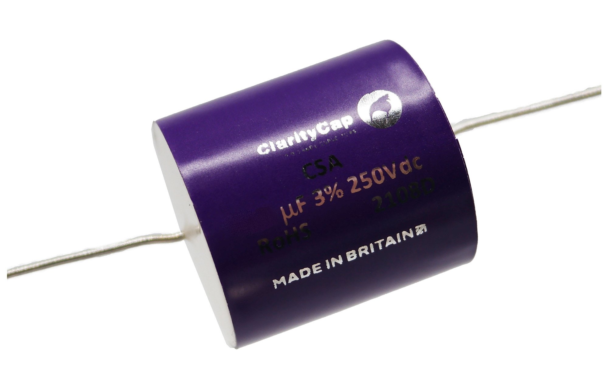 ClarityCap CSA8u2H250Vdc | 8,2 uF | 3% | CSA 250V Kondenzátor