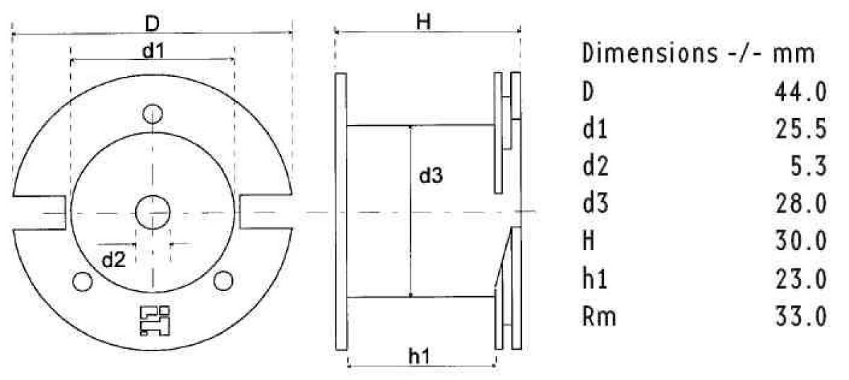 Intertechnik Air Therm hőálló tekercs – 0,47 mH | LUT44 | DCR 0,41 Ω | Cu 0,90 mm | ±3.0%