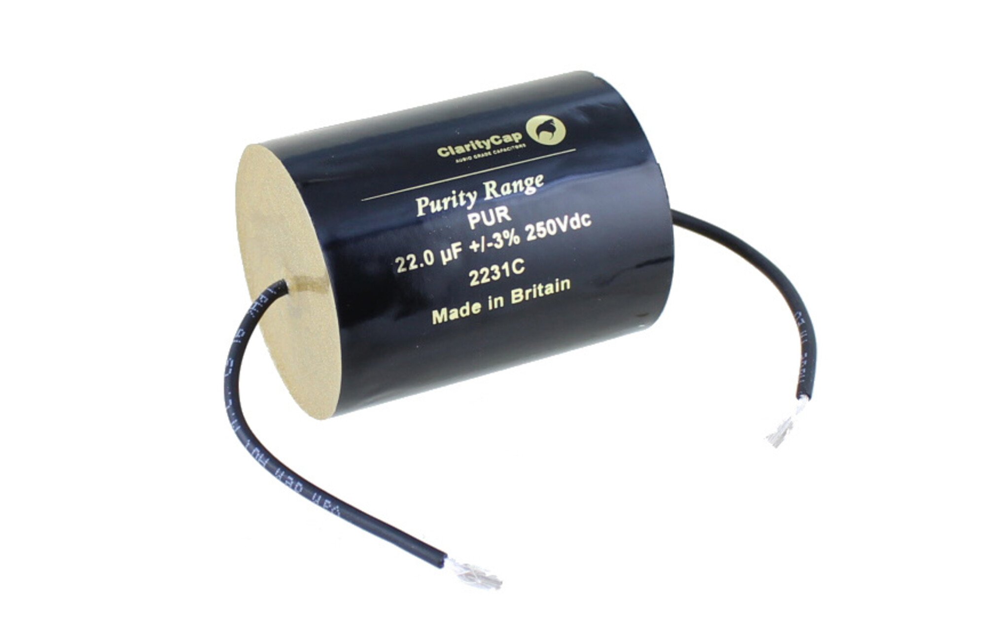 ClarityCap PUR22uH250Vdc | 22 uF | 3% | 250 V Kondenzátor