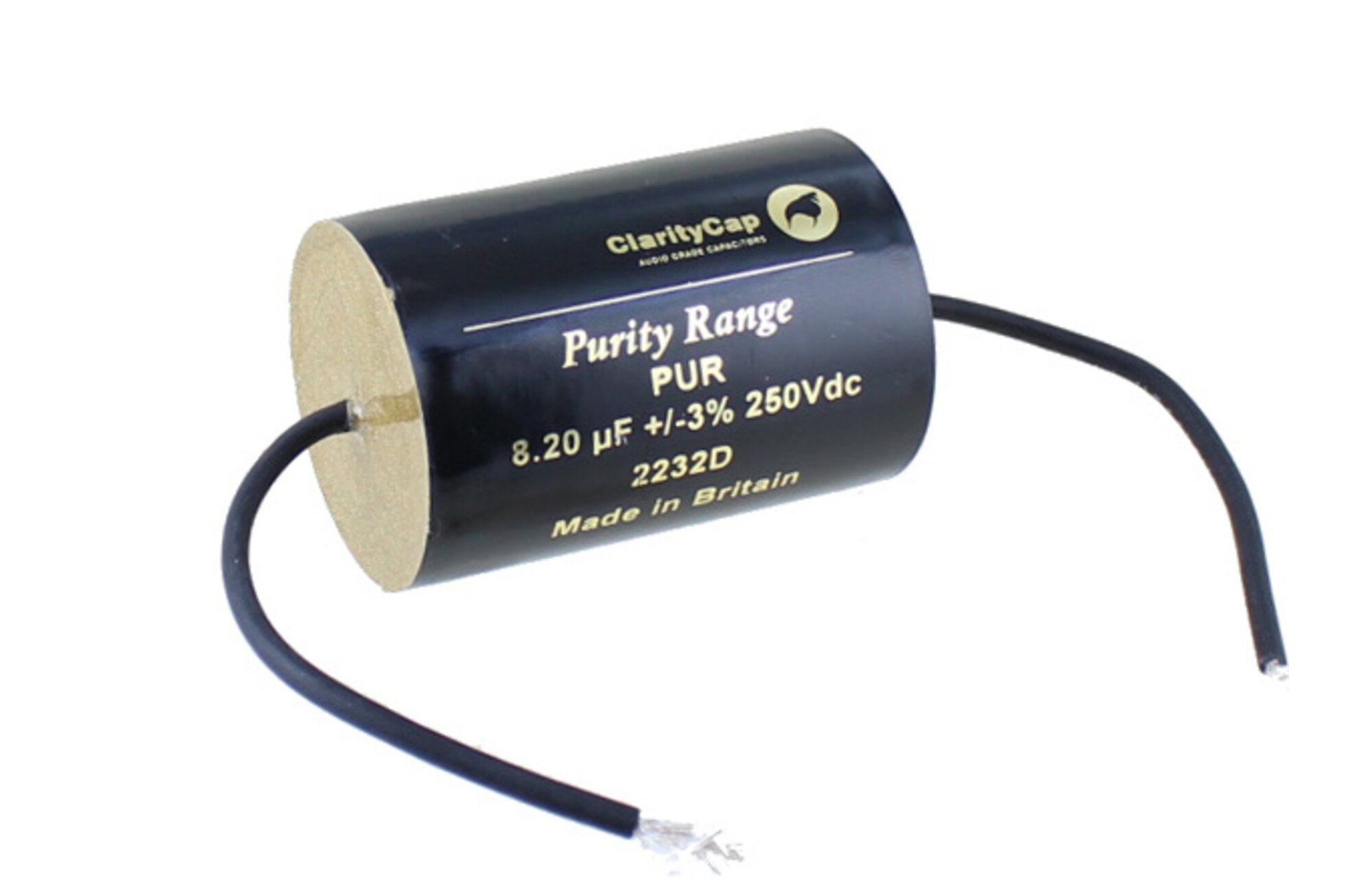 ClarityCap PUR8u2H250Vdc | 8,20 uF | 3% | 250 V Kondenzátor