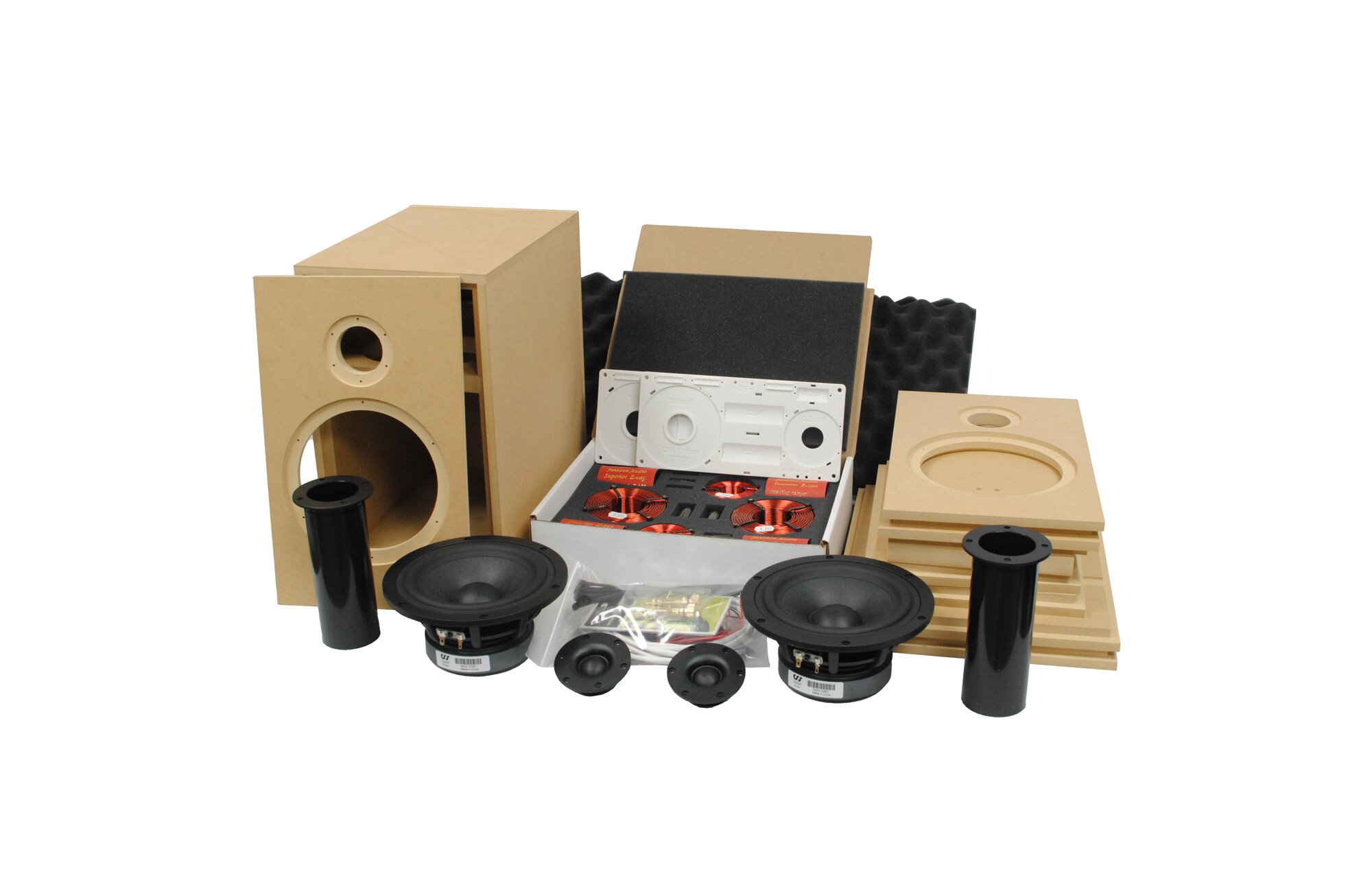 CSS Criton-1TD-X Polcsugárzó hangszóró kit LD25X Superior keresztváltóval