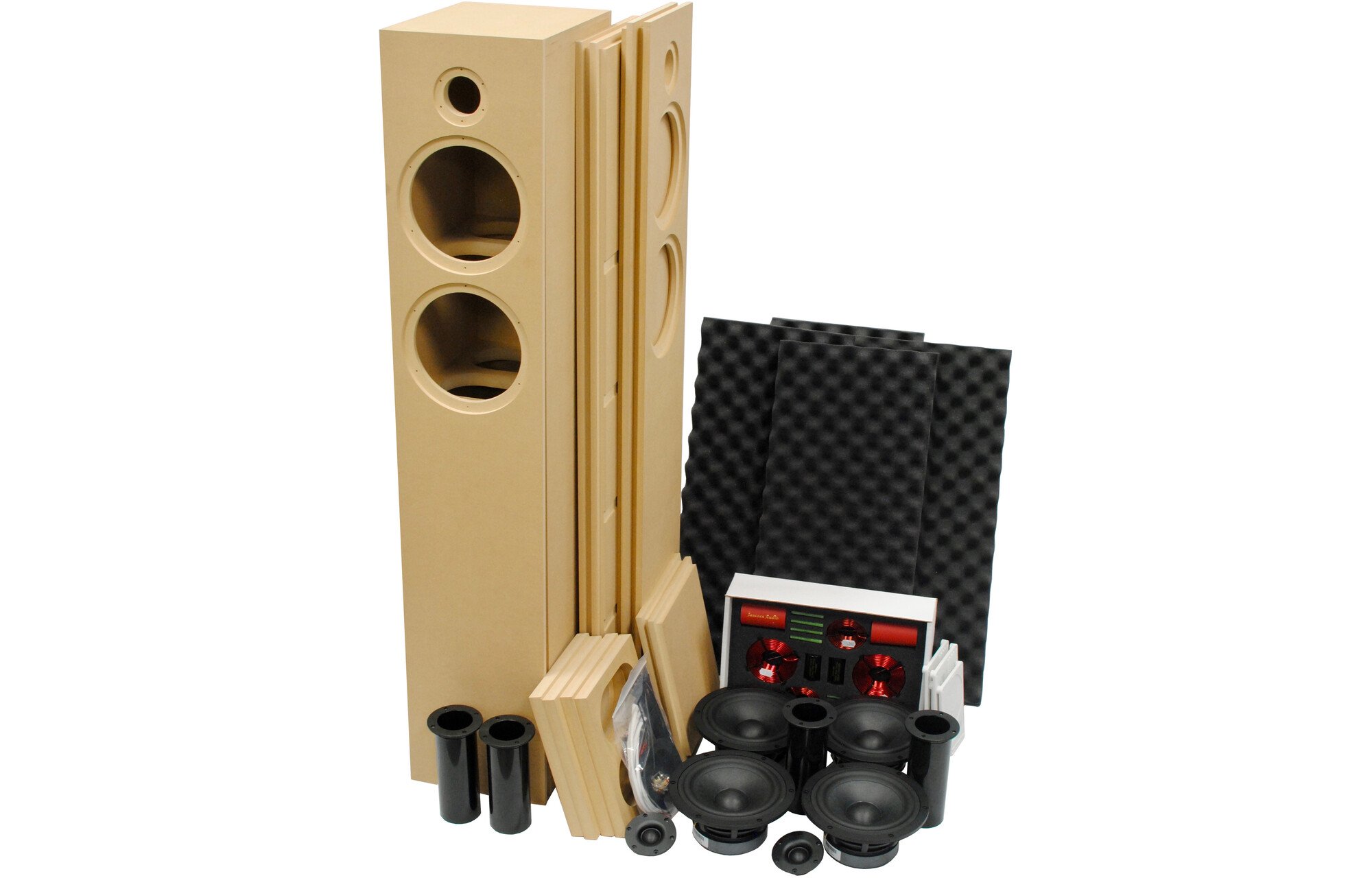 CSS Criton 2TD-X Tower hangszóró kit LD25X Superior keresztváltóval