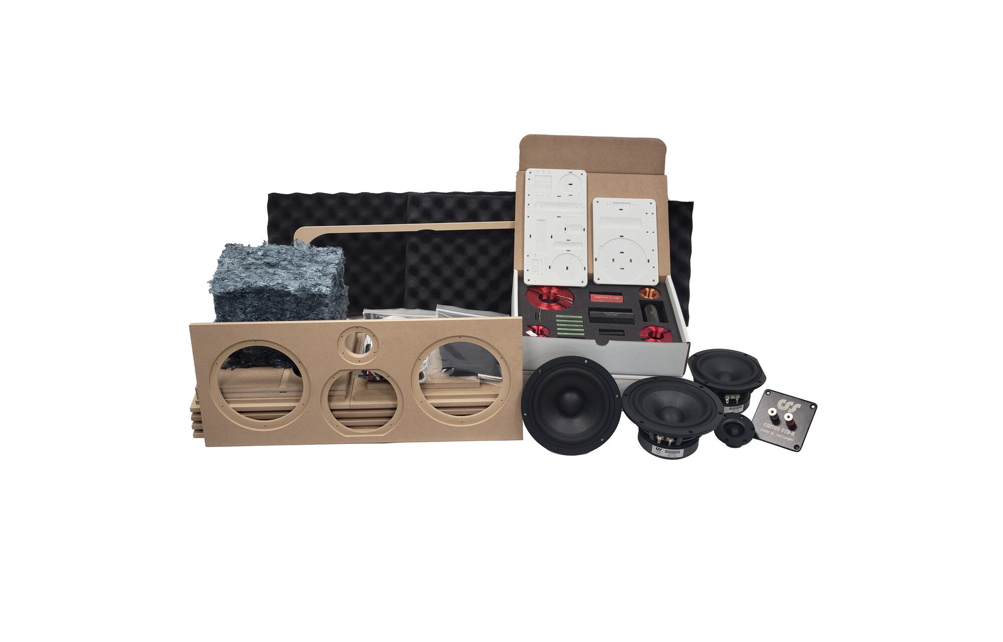 CSS Criton 3TD-XC Center Channel hangszóró kit Superior keresztváltóval