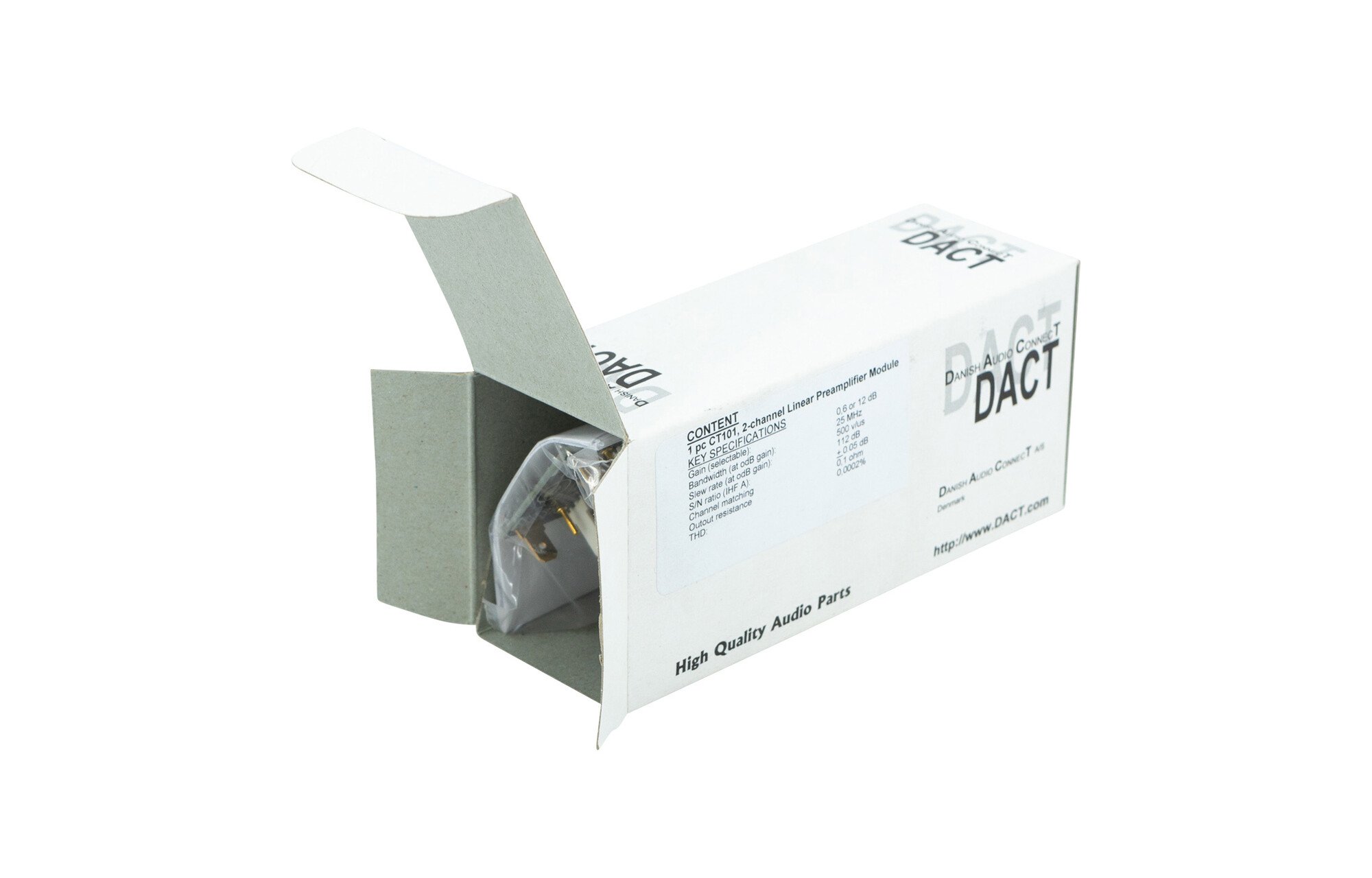 DACT CT101 2 csatornás vonali előerősítő