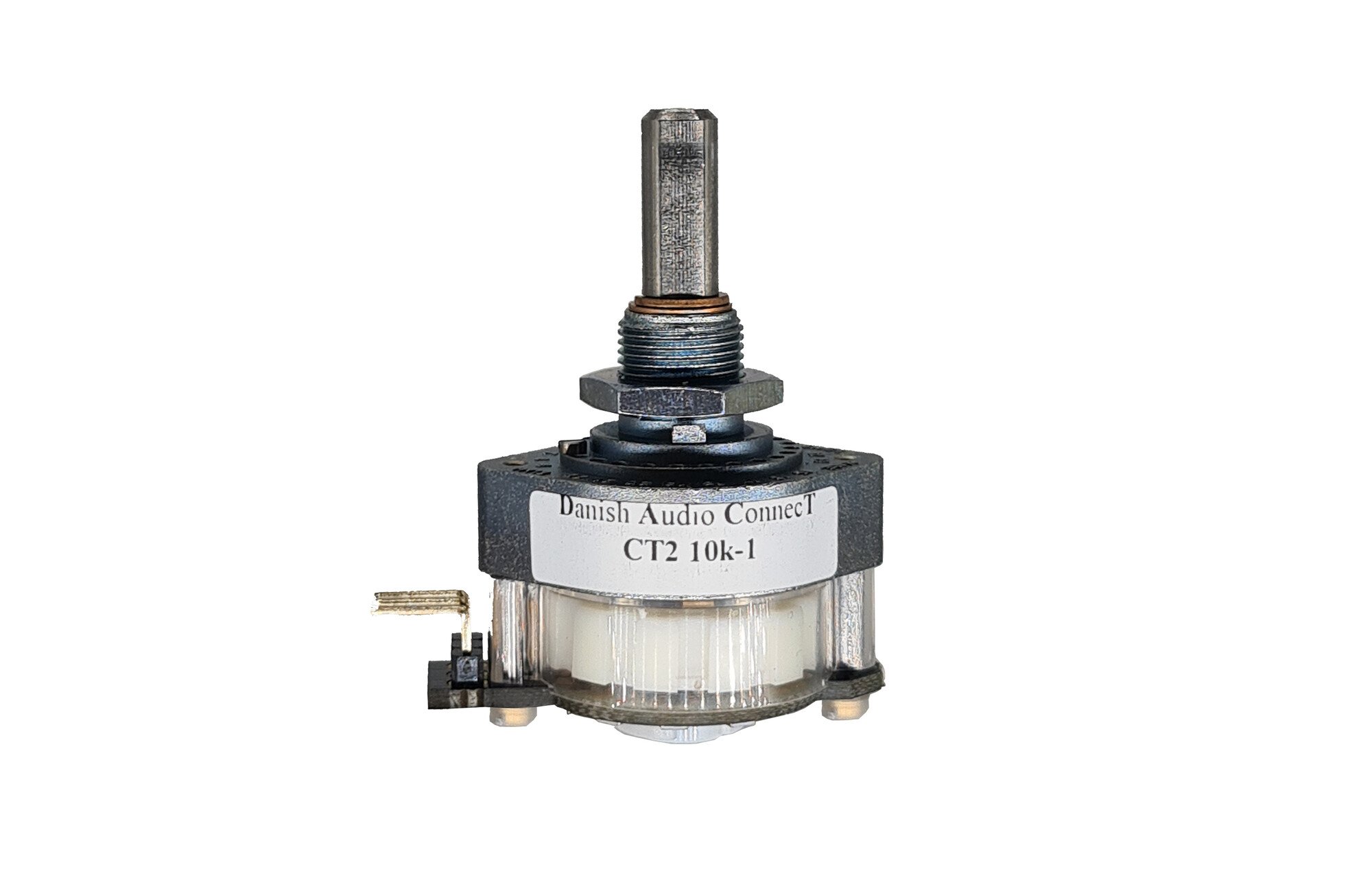 DACT CT2-10k-1 Mono Vonaljelszint-szabályzó/hangerő szabályzó 10k Ohm 1 Wafer