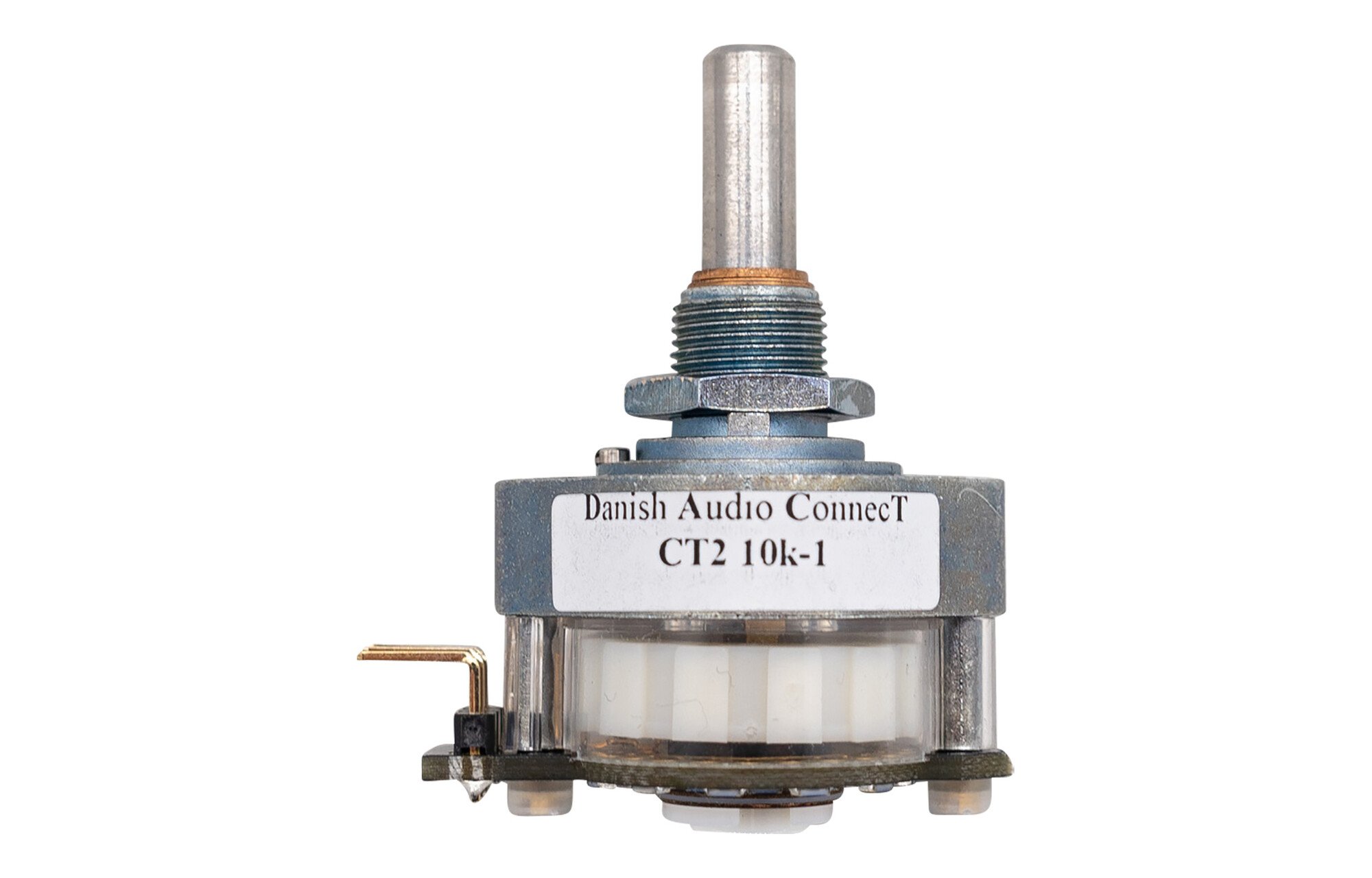DACT CT2-10k-1 Mono Vonaljelszint-szabályzó/hangerő szabályzó 10k Ohm 1 Wafer