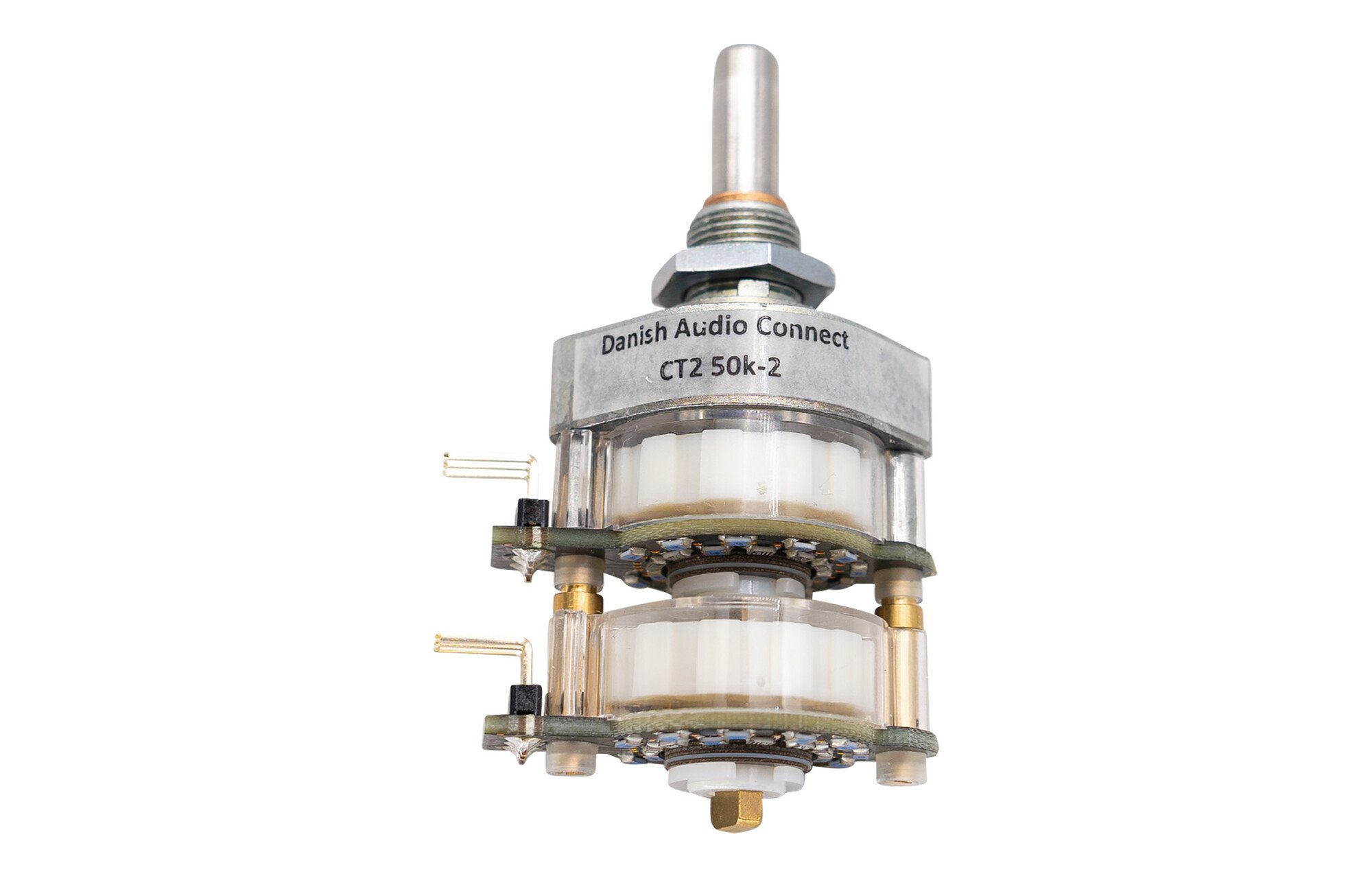 DACT CT2-50k-2 Stereo Vonaljelszint-szabályzó/hangerő szabályzó 50k Ohm 2 wafers