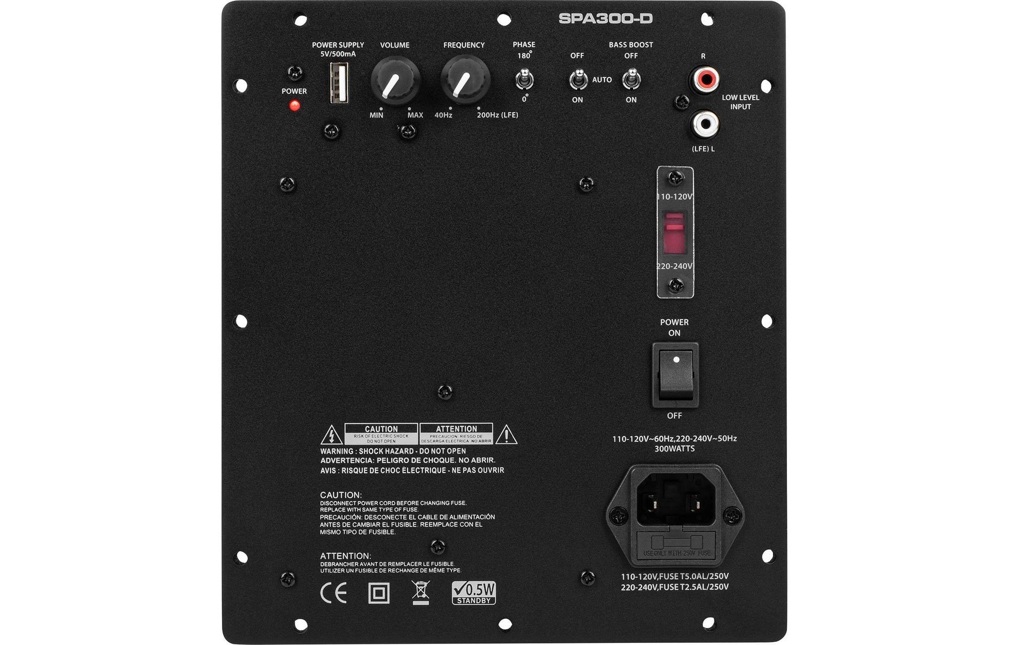 Powered Epique 7" mini mélynyomó készlet 300 watt