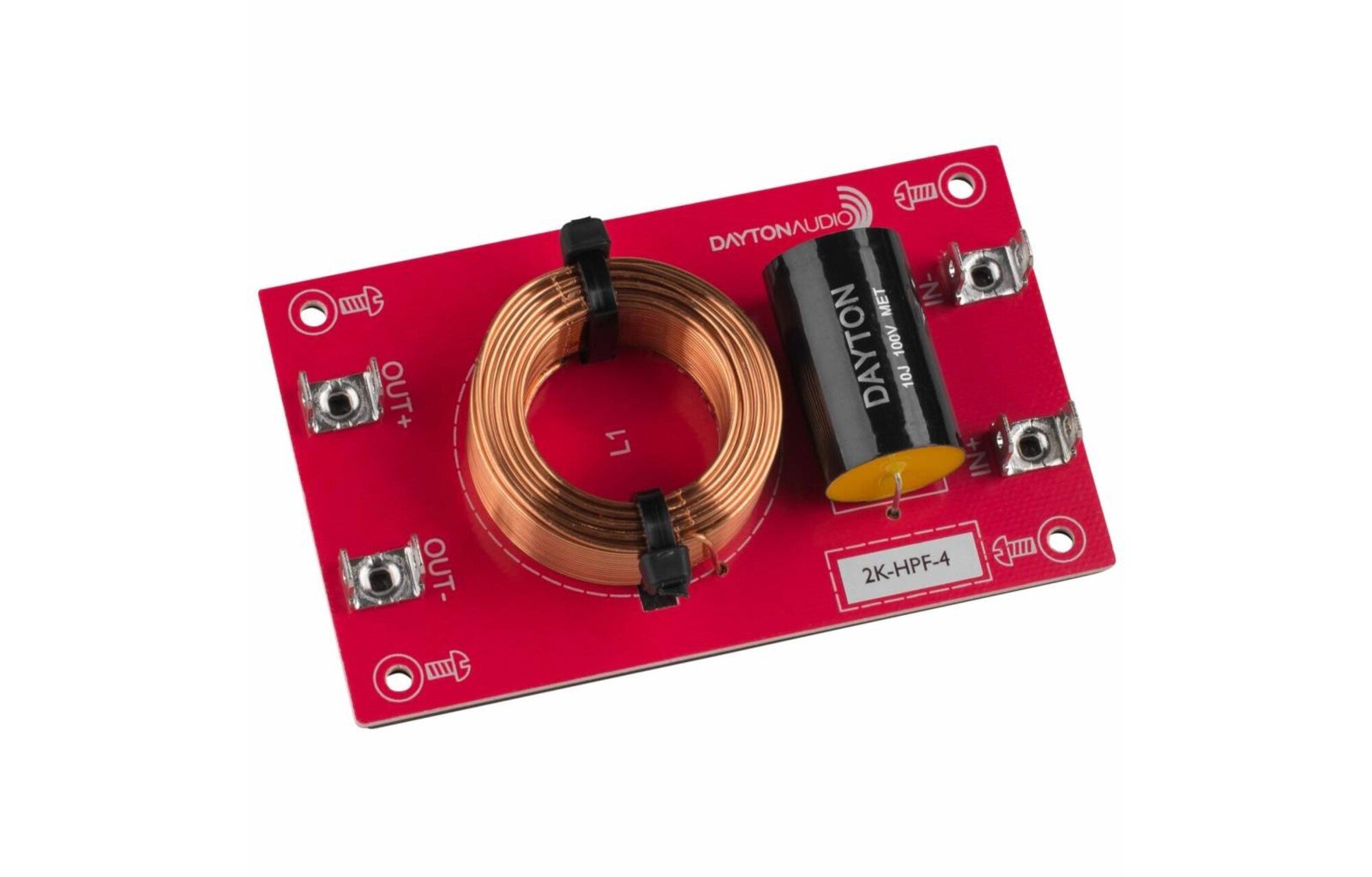 Dayton Audio Magasáteresztő összeszerelt hangszóróváltó 12 dB/Octave, 4 Ohm, 2000 hz