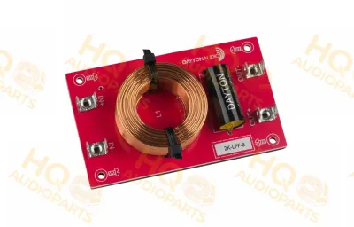 Dayton Audio Mélyáteresztő összeszerelt hangszóróváltó 12 dB/Octave, 8 Ohm, 2000 hz