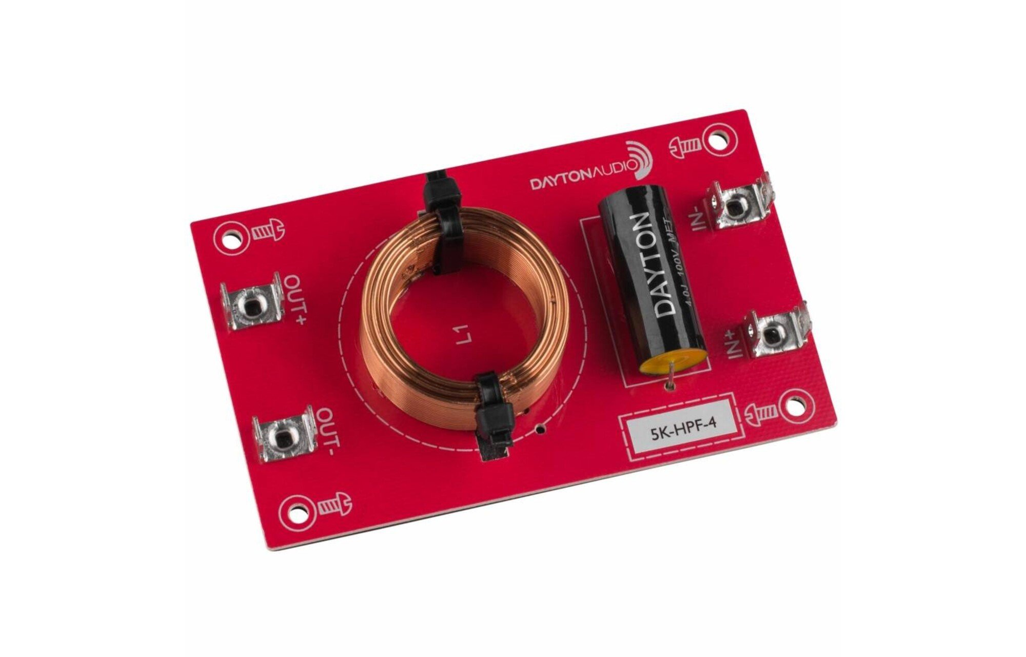 Dayton Audio Magasáteresztő összeszerelt hangszóróváltó 12 dB/Octave, 4 Ohm, 5000 hz