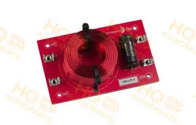 Dayton Audio Mélyáteresztő összeszerelt hangszóróváltó 12 dB/Octave, 4 Ohm, 600 hz