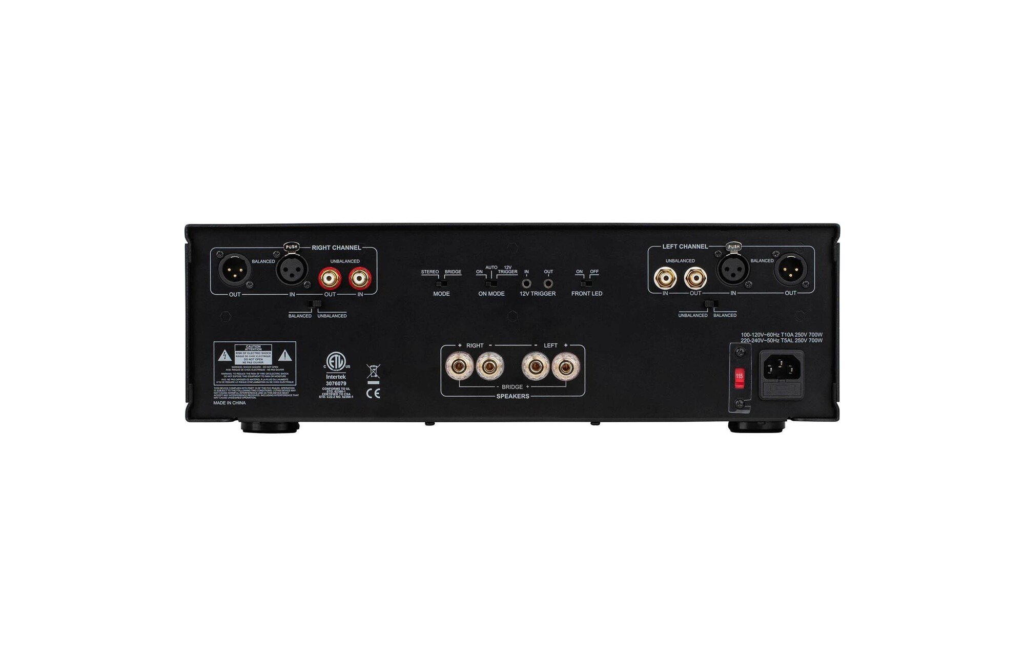 Dayton Audio A400 Stereo Erősítő