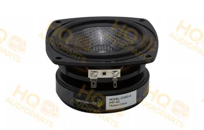 Dayton Audio CF120-4 4-1/2" Szőtt szénszál mélyközépsugárzó 4 Ohms