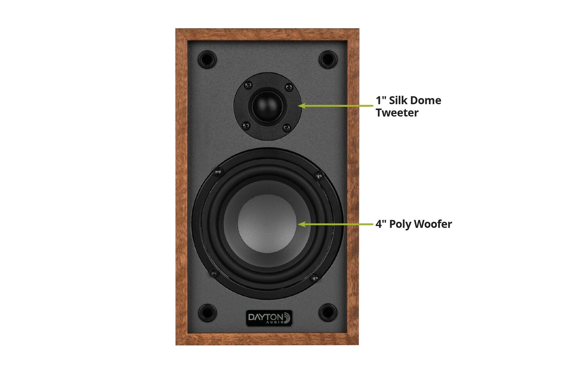 Dayton Audio Classic B40 Polcsugárzó Tölgy