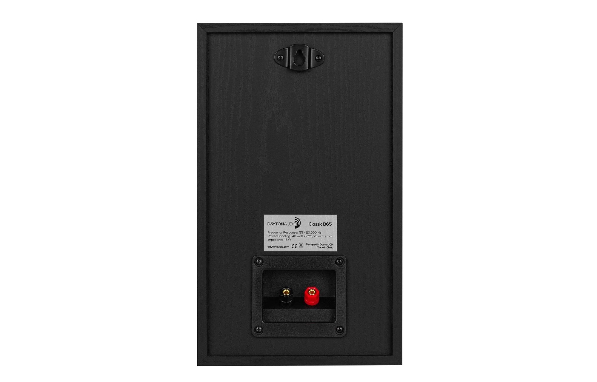 Dayton Audio Classic B65 Polcsugárzó fekete