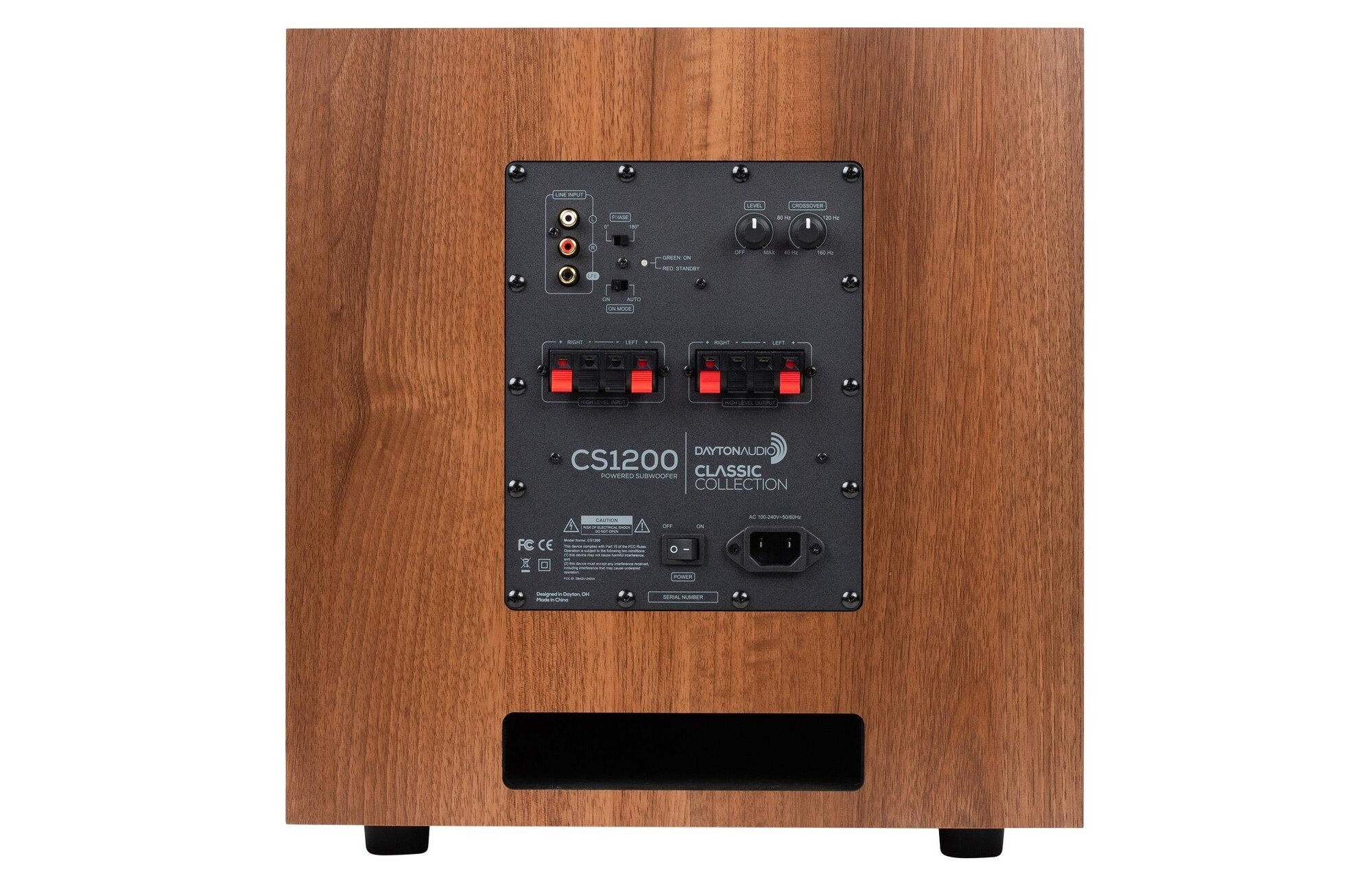 Dayton Audio CS1200 12" 200W-os mélysugárzó Wood