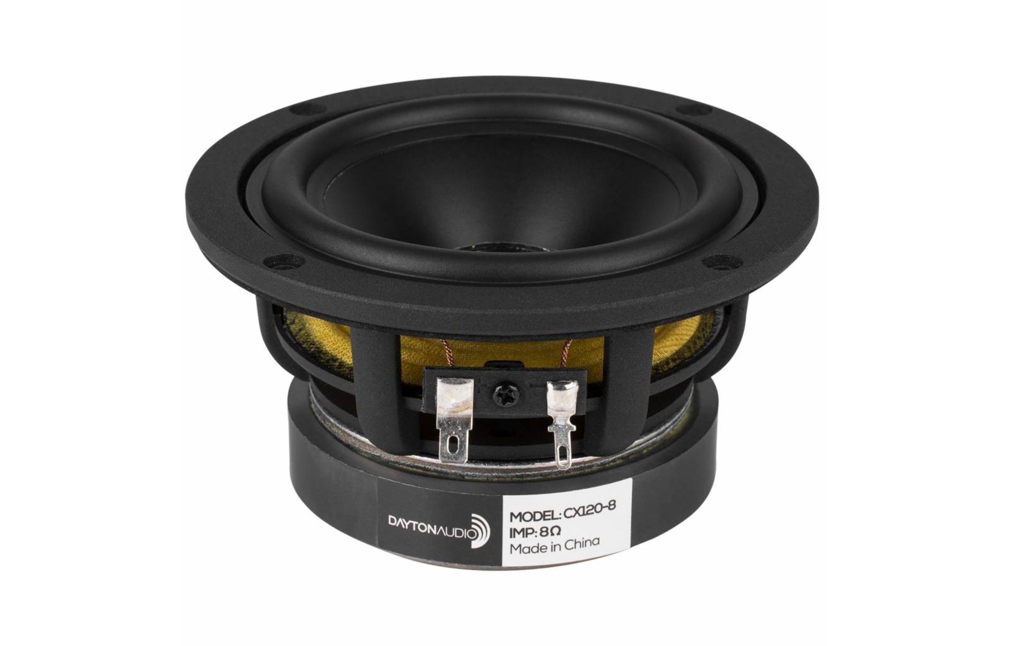 Dayton Audio CX120-8 4" Coaxial meghajtó 3/4" Selyem dómsugárzóval 8 Ohm