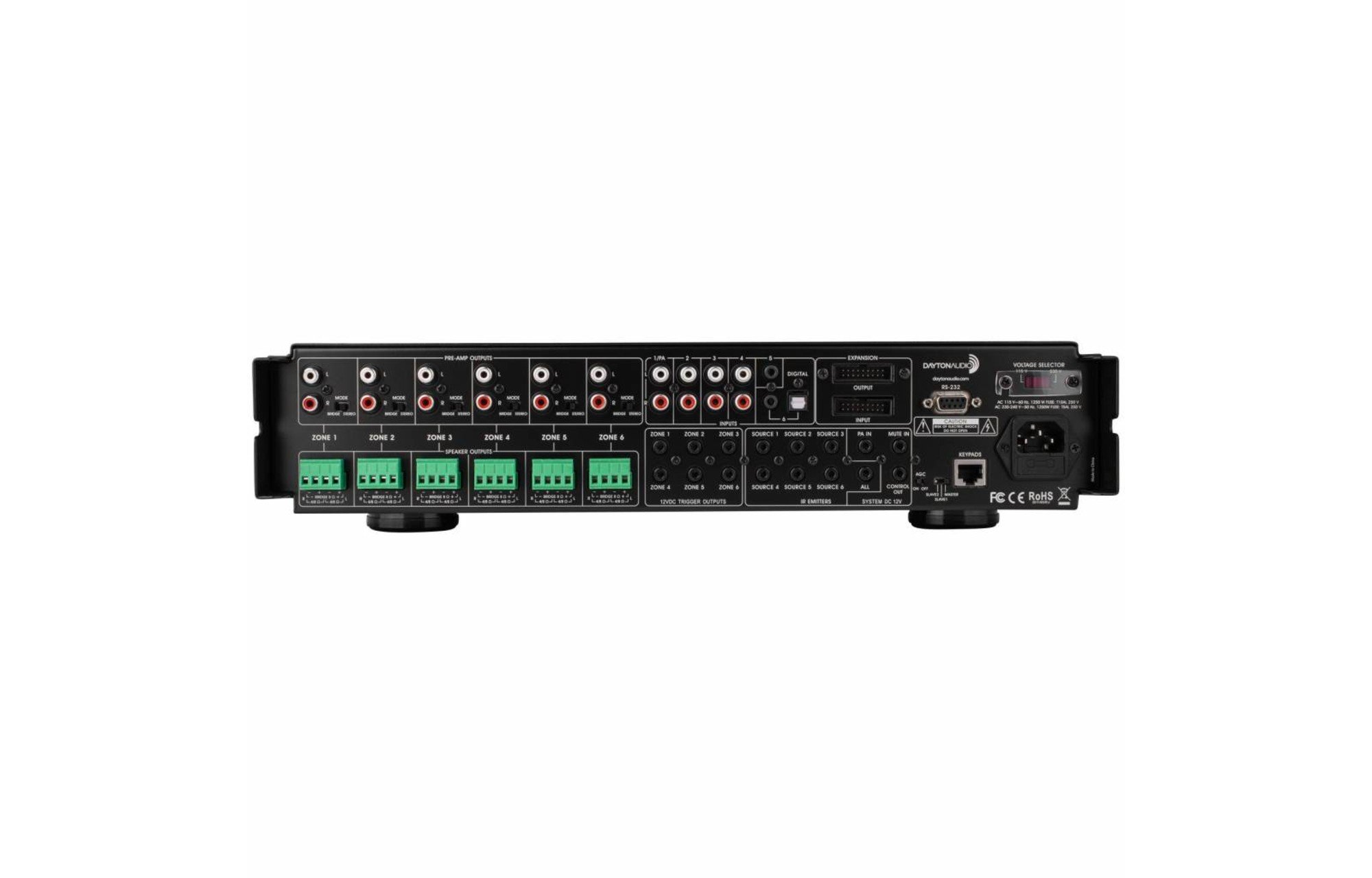Dayton Audio DAX66 multi-room erősítő