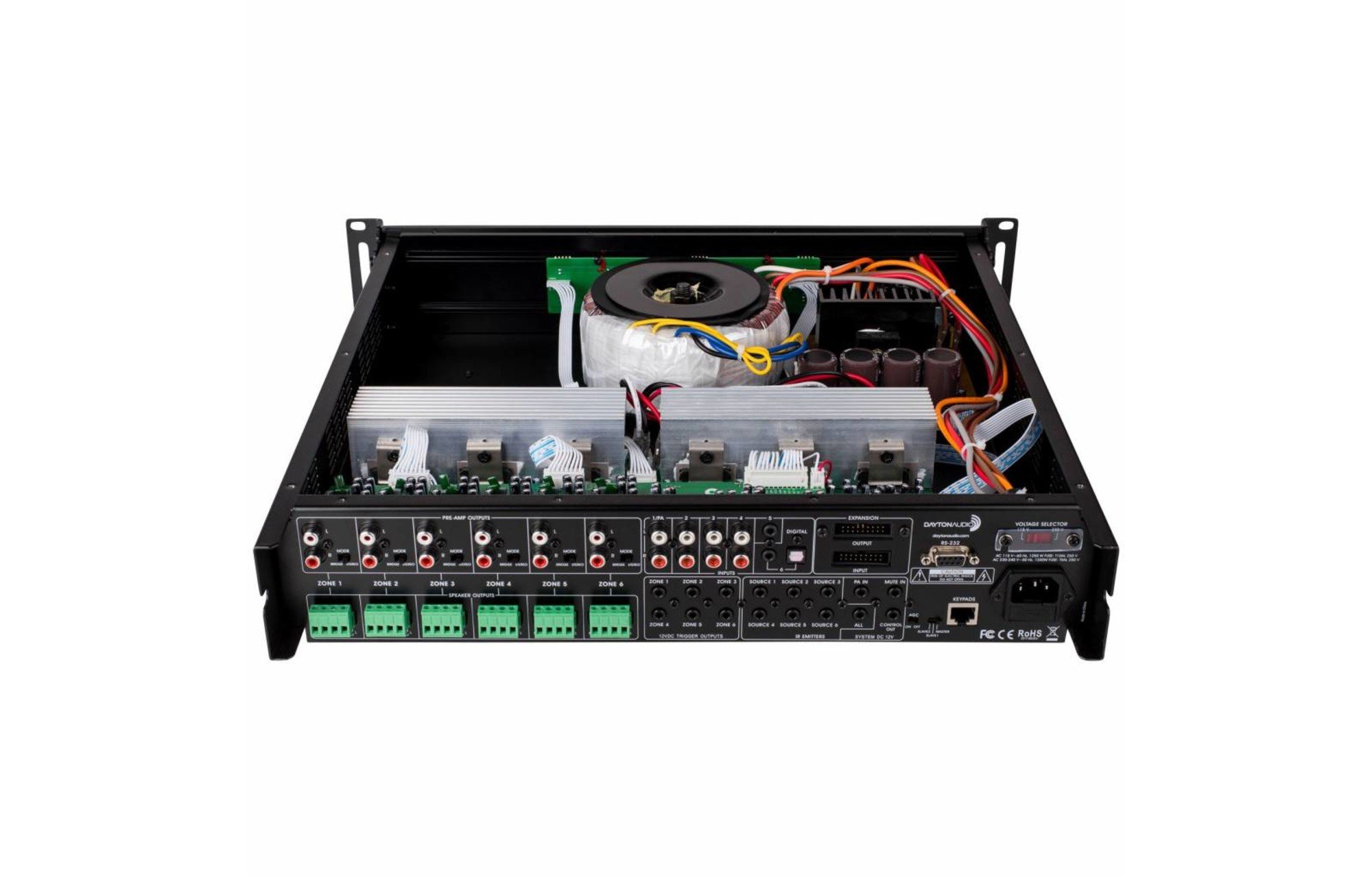 Dayton Audio DAX66 multi-room erősítő