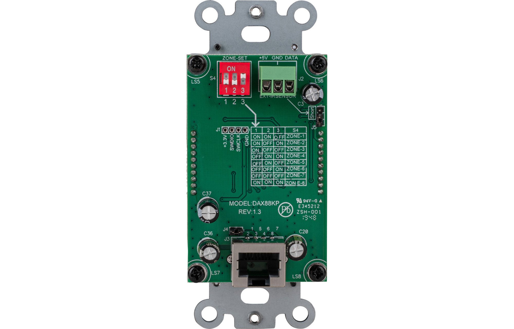 Dayton Audio DAX88KP In-Wall Control billentyűzet