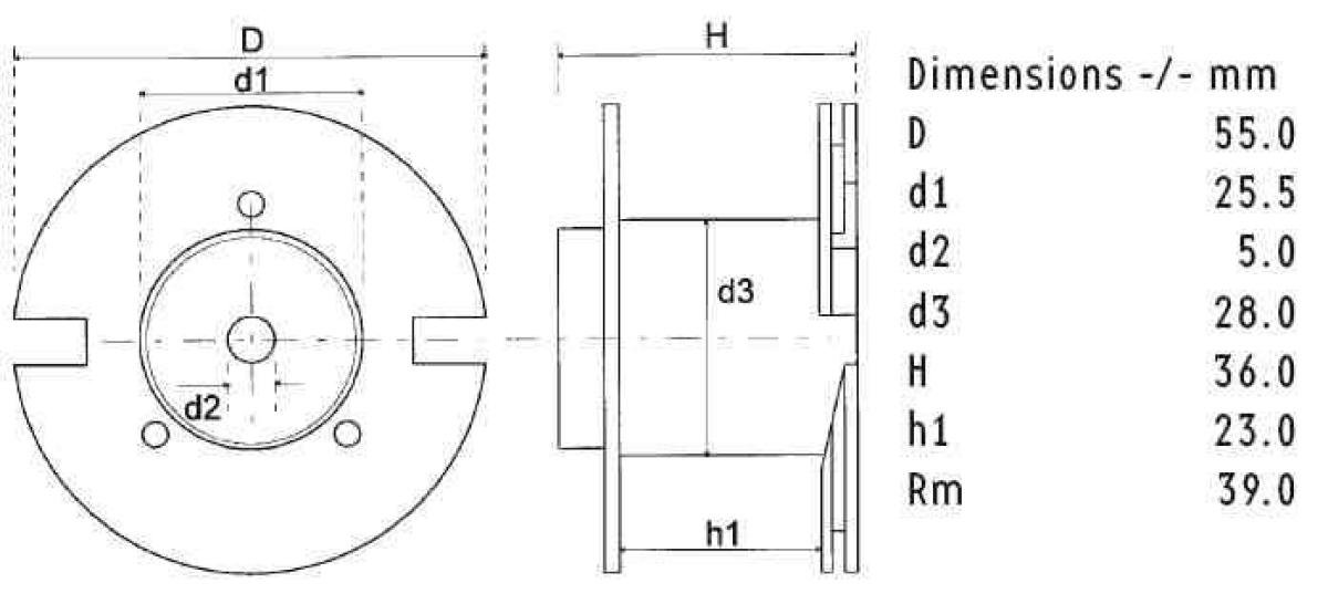 Intertechnik Ekvalizáló hálózati tekercs – 22 mH | CO55 | DCR 4,26 Ω | Cu 0,60 mm | ±5.0%