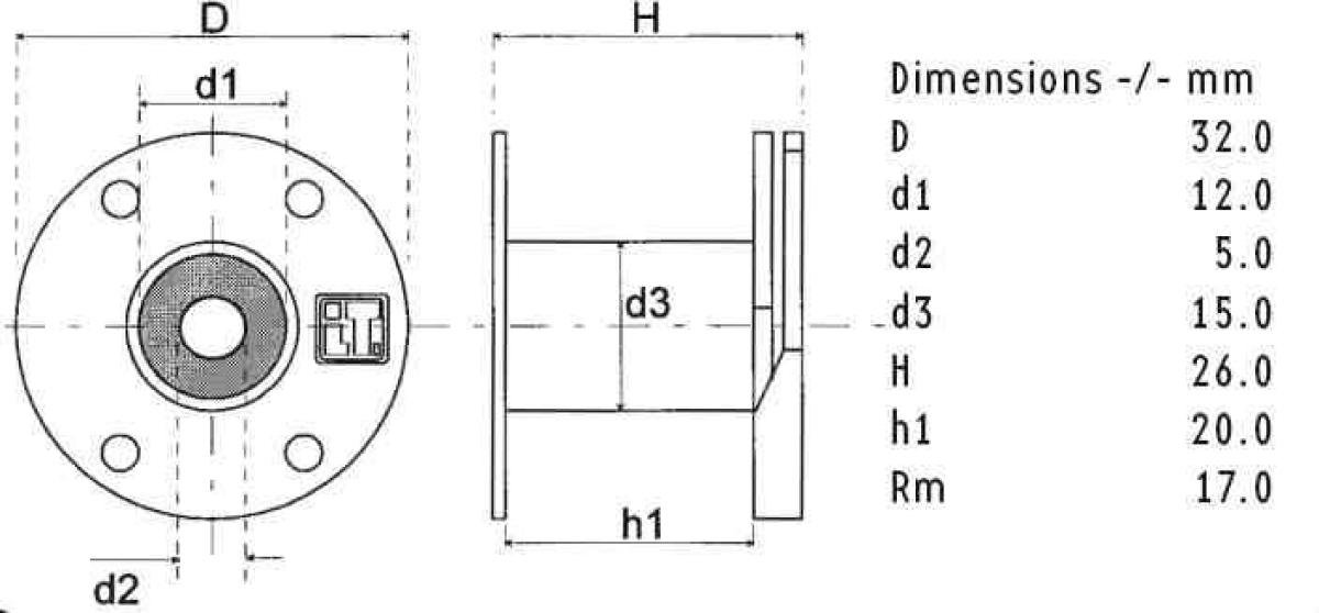 Intertechnik Ekvalizáló hálózati tekercs – 2,20 mH | HQR32 | DCR 1,09 Ω | Cu 0,60 mm | ±5.0%