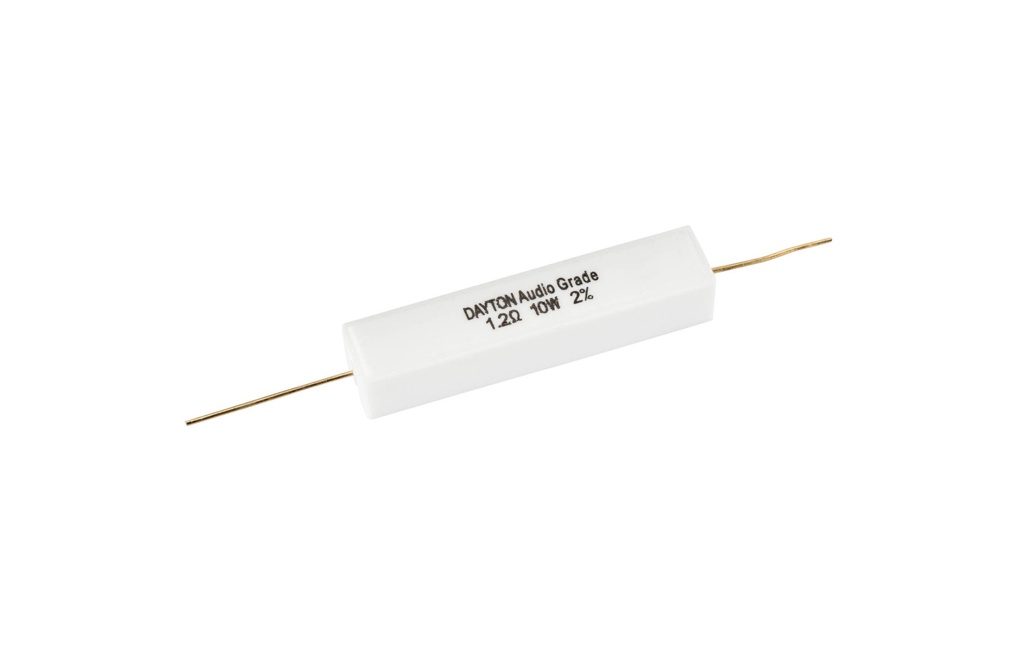 Dayton Audio 1.2 ohm | 10 W | 2% | Precíziós audio minőségű ellenállás