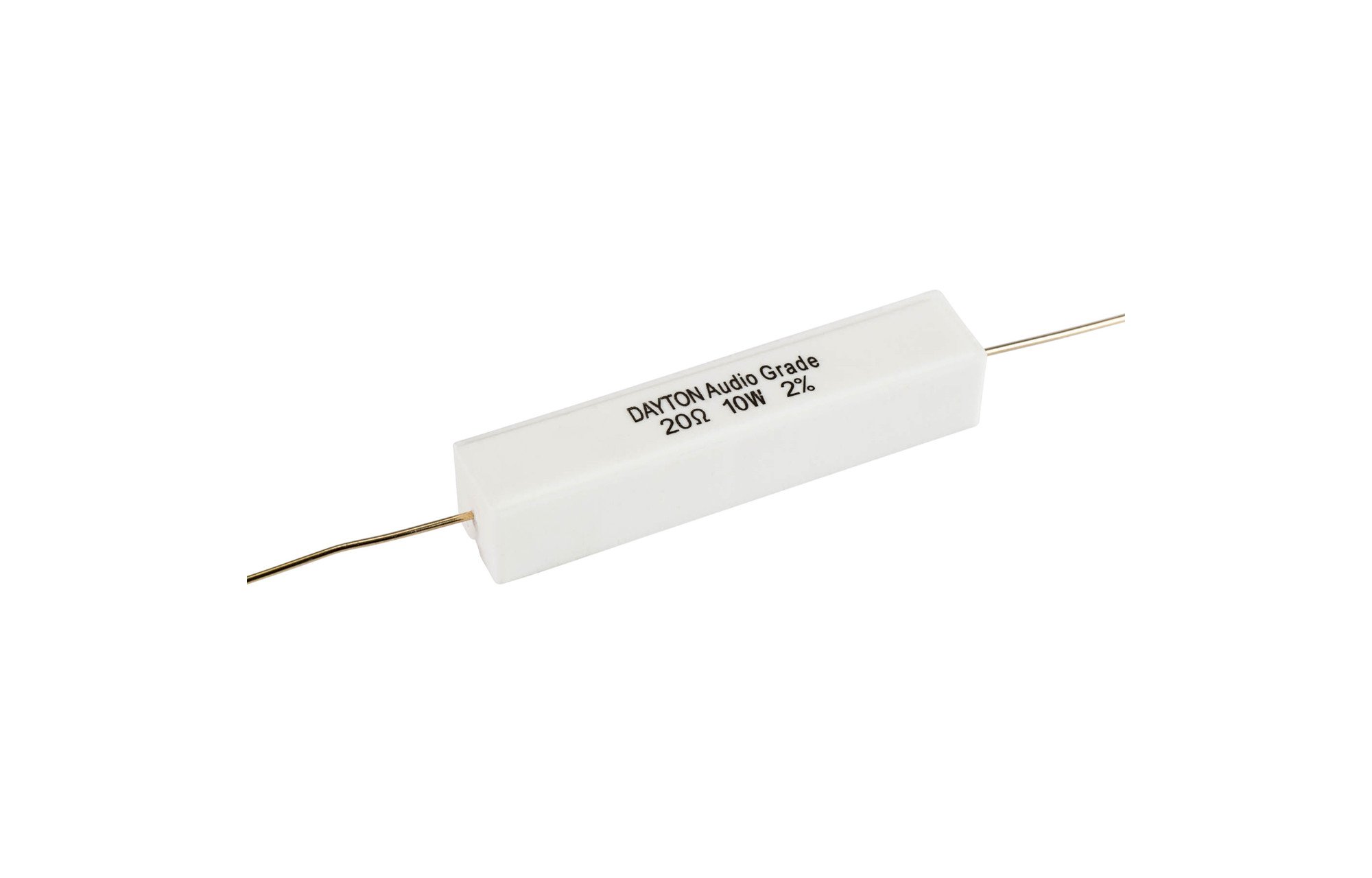 Dayton Audio 20 ohm | 10 W | 2% | Precíziós audio minőségű ellenállás