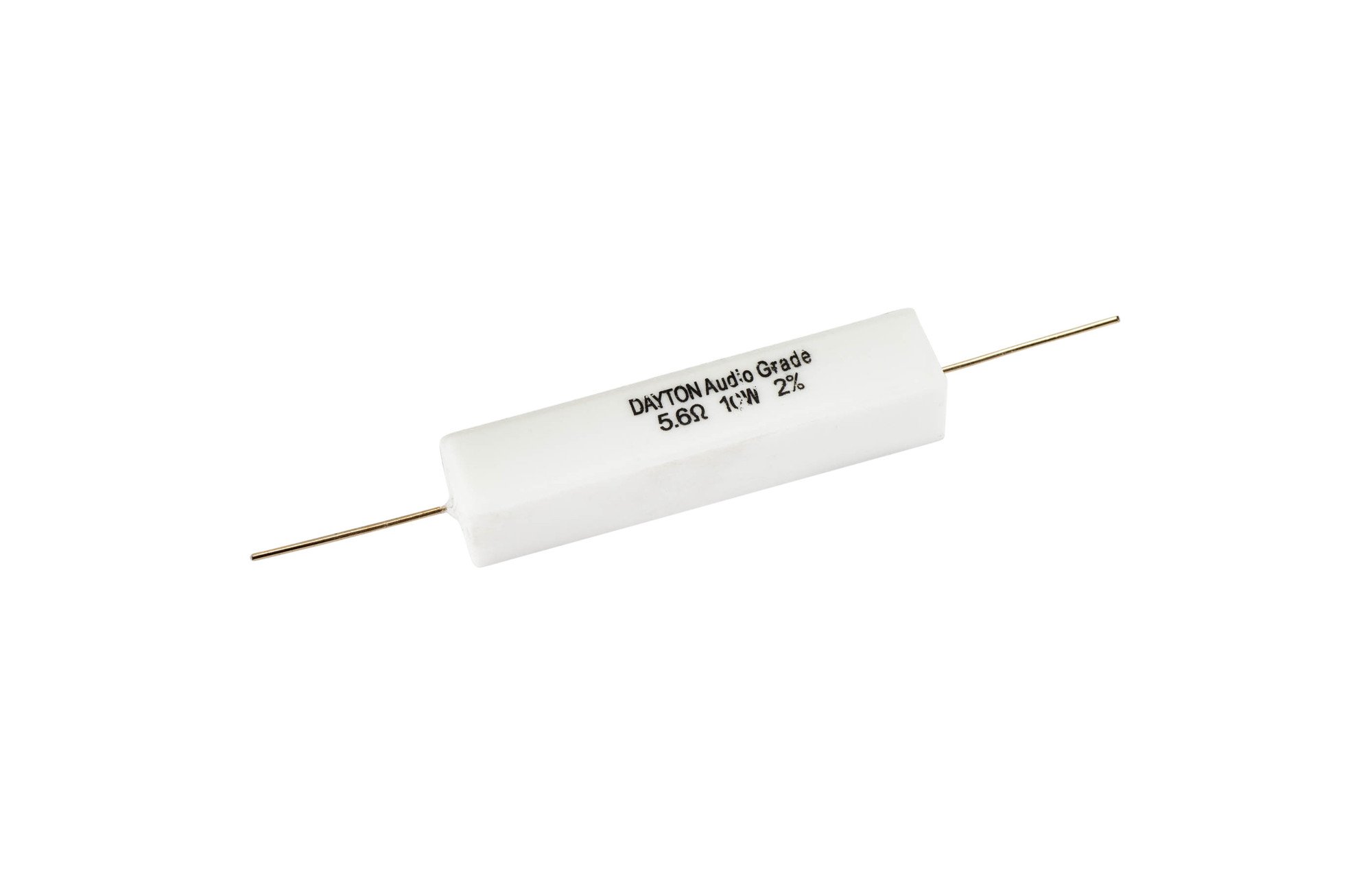 Dayton Audio 5.6 ohm | 10 W | 2% | Precíziós audio minőségű ellenállás