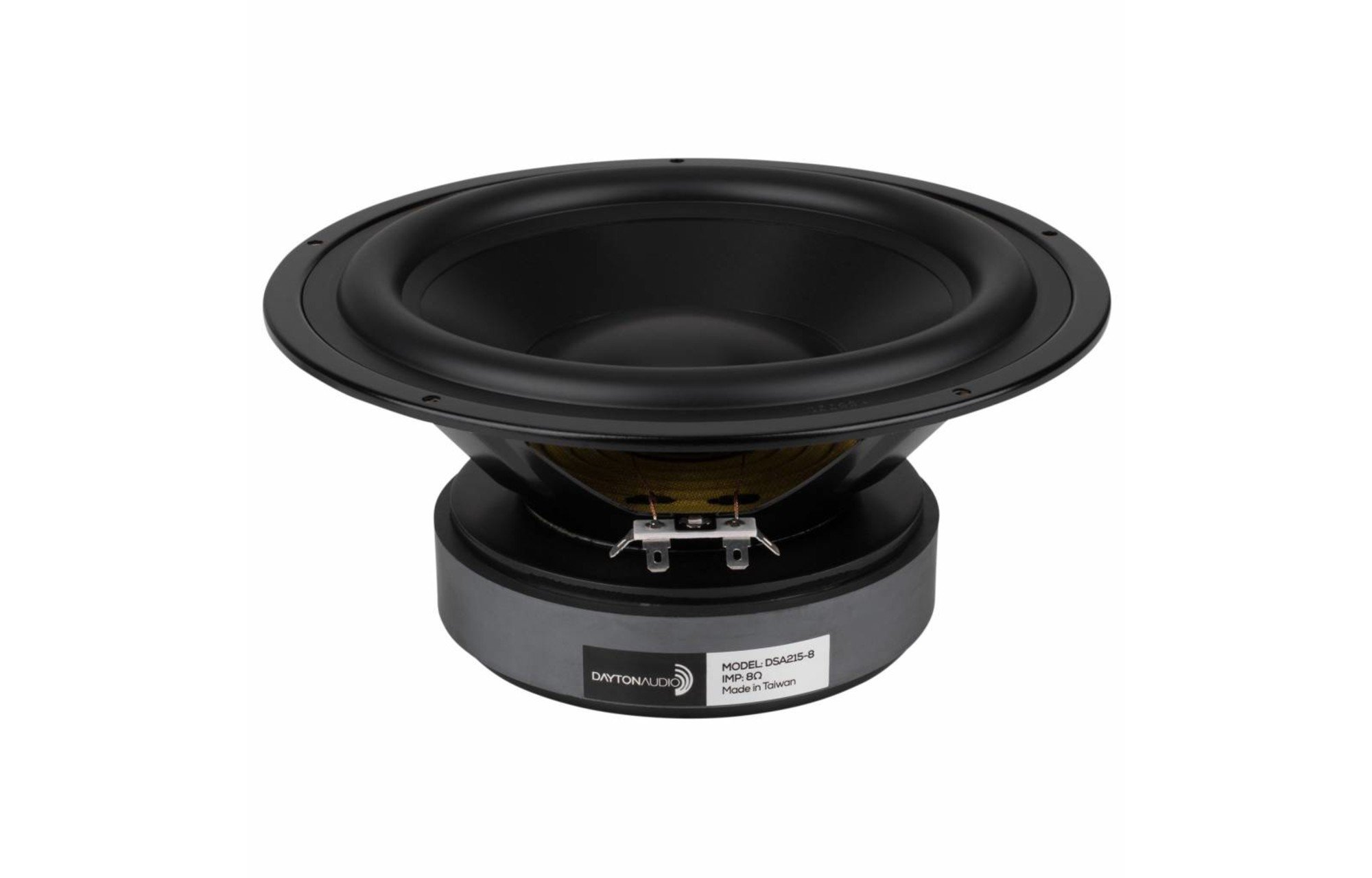 Dayton Audio DSA215-8 8" Dizájner sorozat Aluminium kónusz mélysugárzó