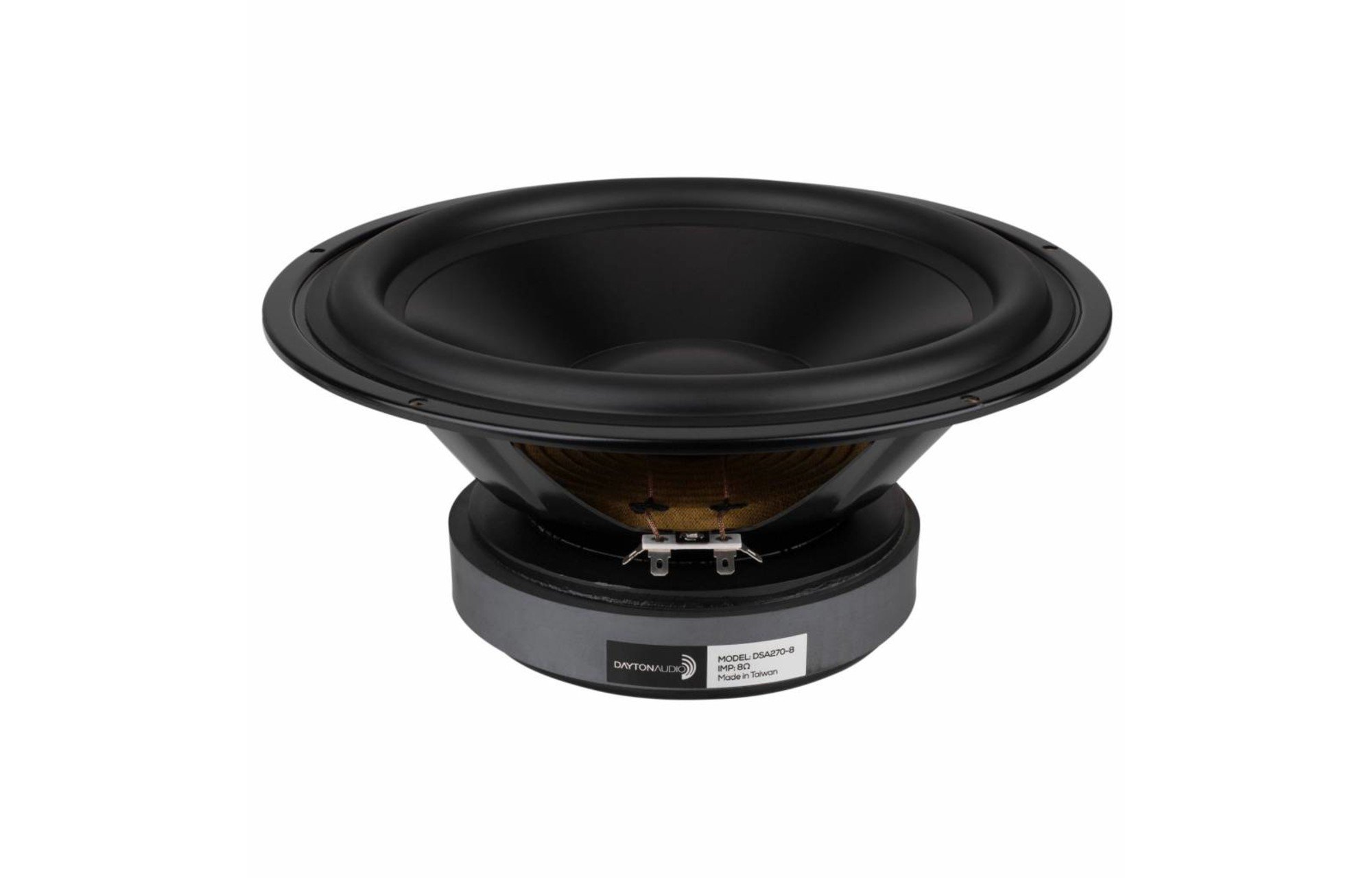 Dayton Audio DSA270-8 10" Dizájner sorozat Aluminium kónusz mélysugárzó