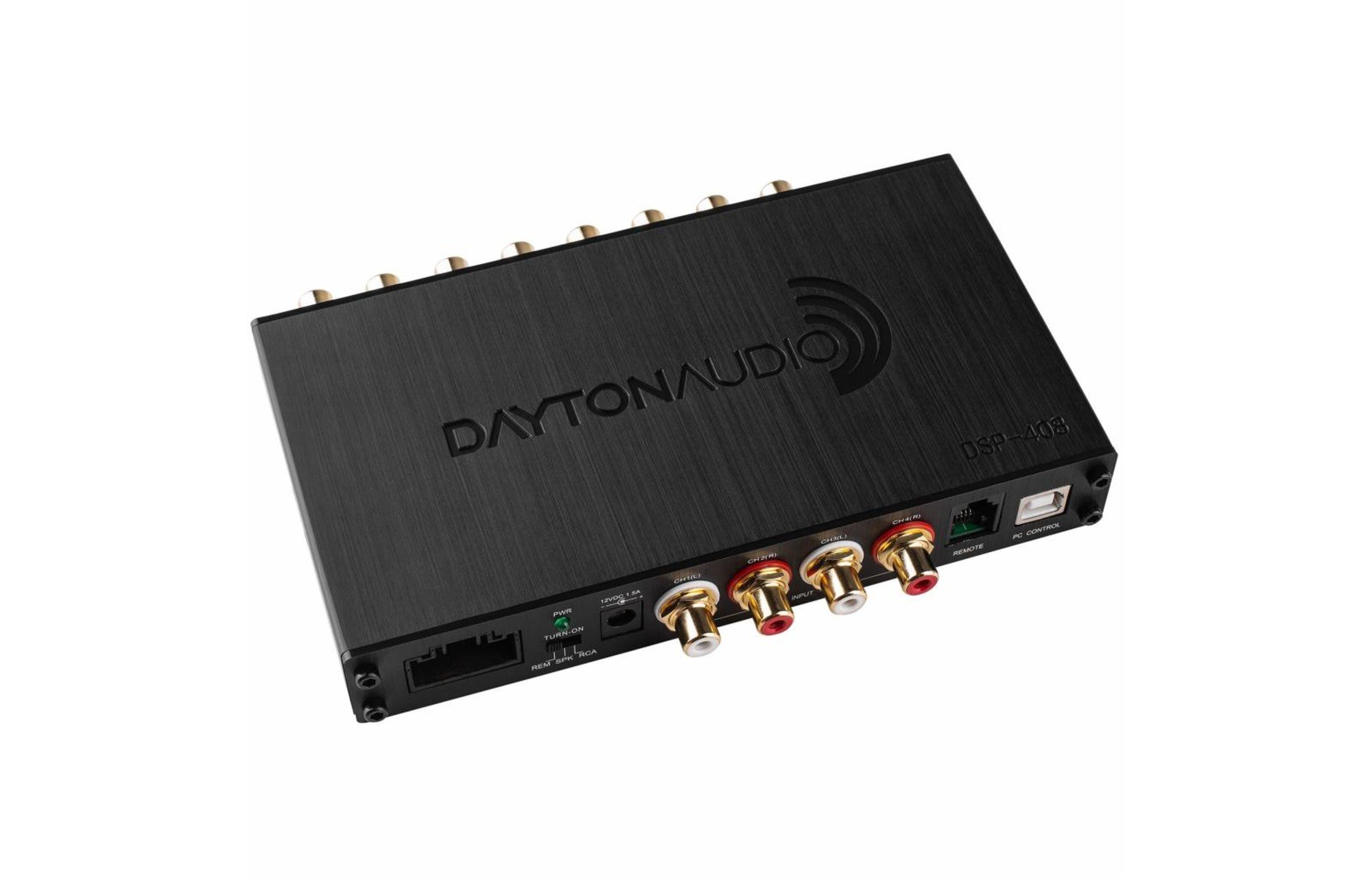 Dayton Audio DSP-408 4x8 DSP digitális jelfeldolgozó otthoni és autós audióhoz