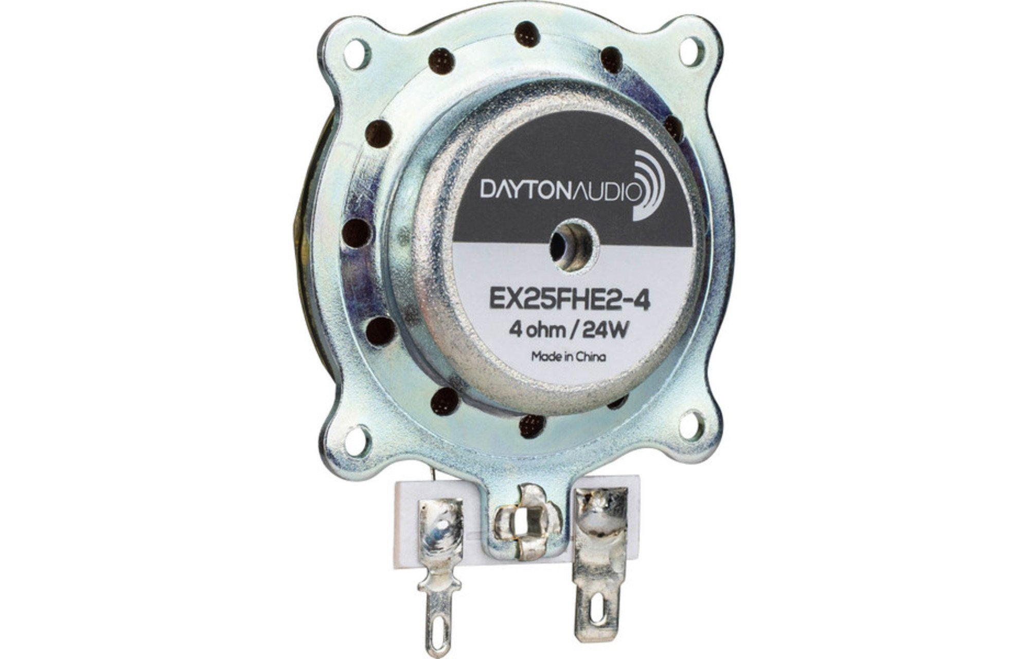 Dayton Audio EX25FHE2-4 Keretes nagy hatékonyságú 25mm 2-Hole rezonátor 24W 4 Ohm
