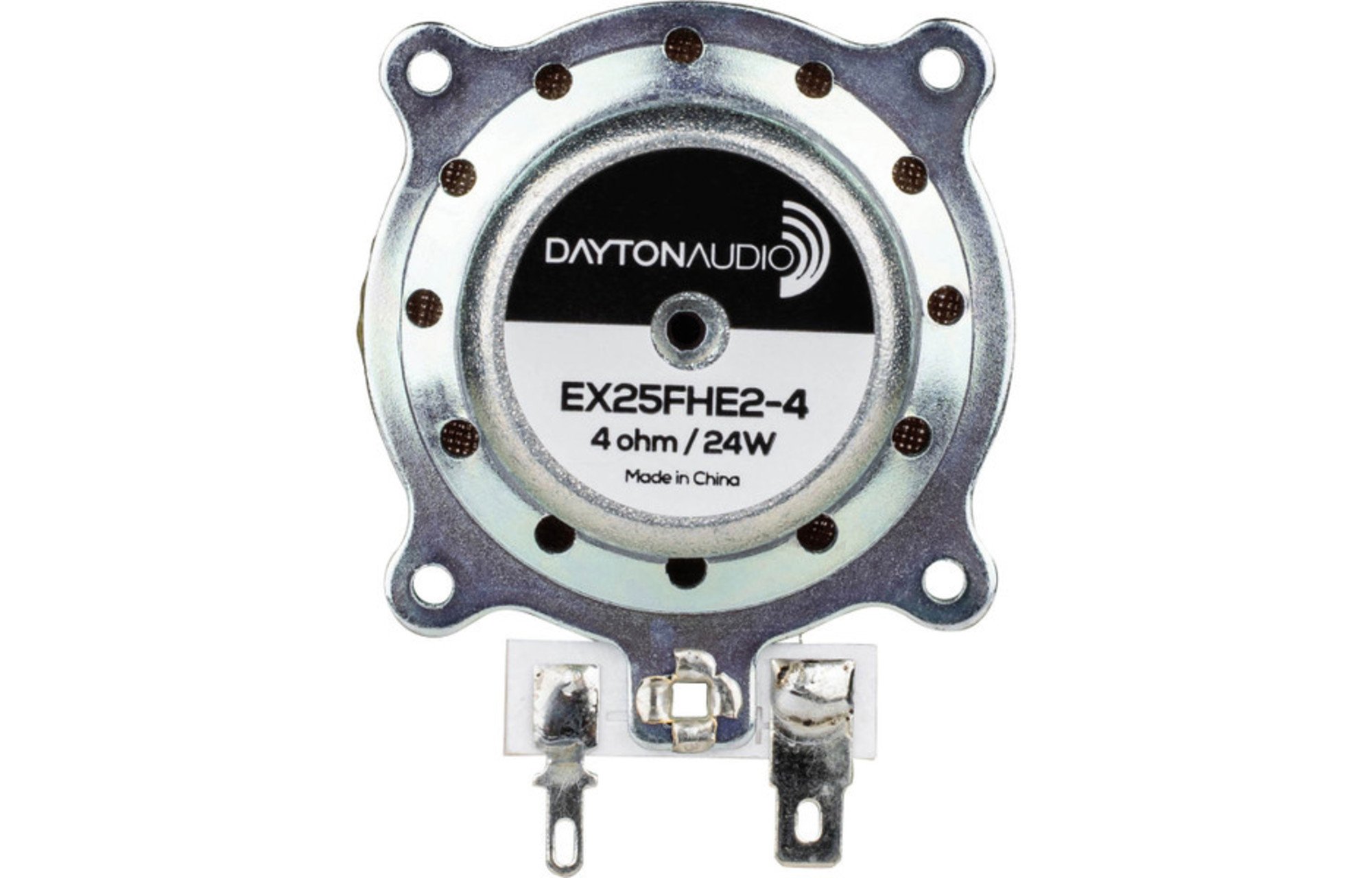 Dayton Audio EX25FHE2-4 Keretes nagy hatékonyságú 25mm 2-Hole rezonátor 24W 4 Ohm