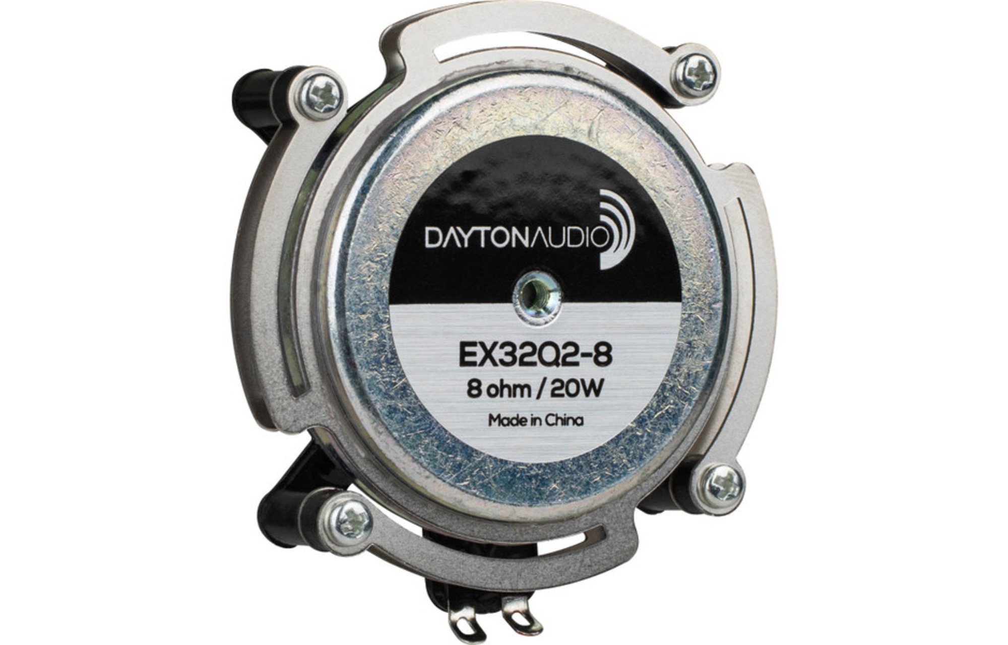 Dayton Audio EX32Q2-8 Kettős acélrugós kiegyensúlyozott 2 lyukú 32mm-es hangkeltő 20W 8 Ohm