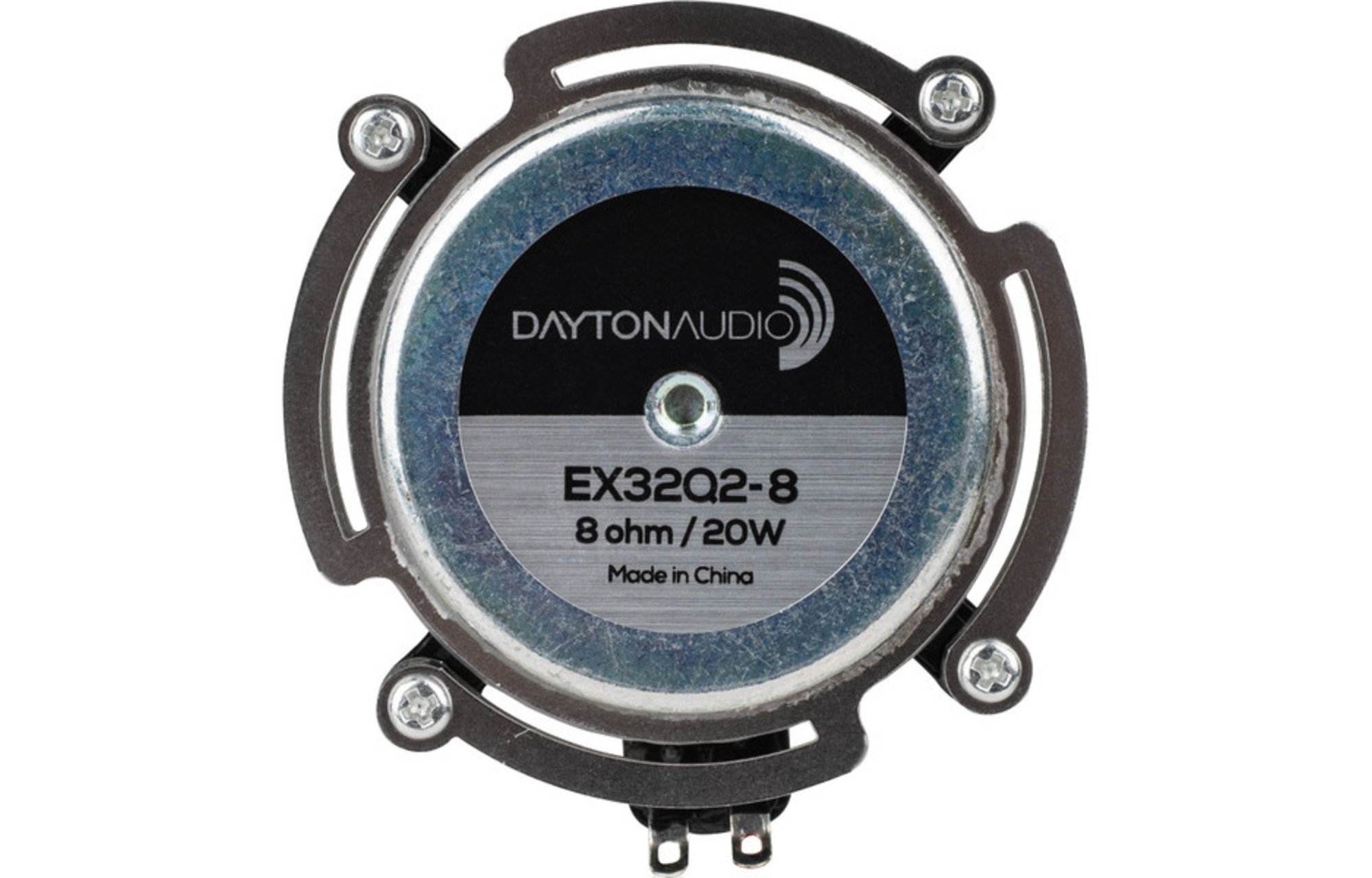 Dayton Audio EX32Q2-8 Kettős acélrugós kiegyensúlyozott 2 lyukú 32mm-es hangkeltő 20W 8 Ohm