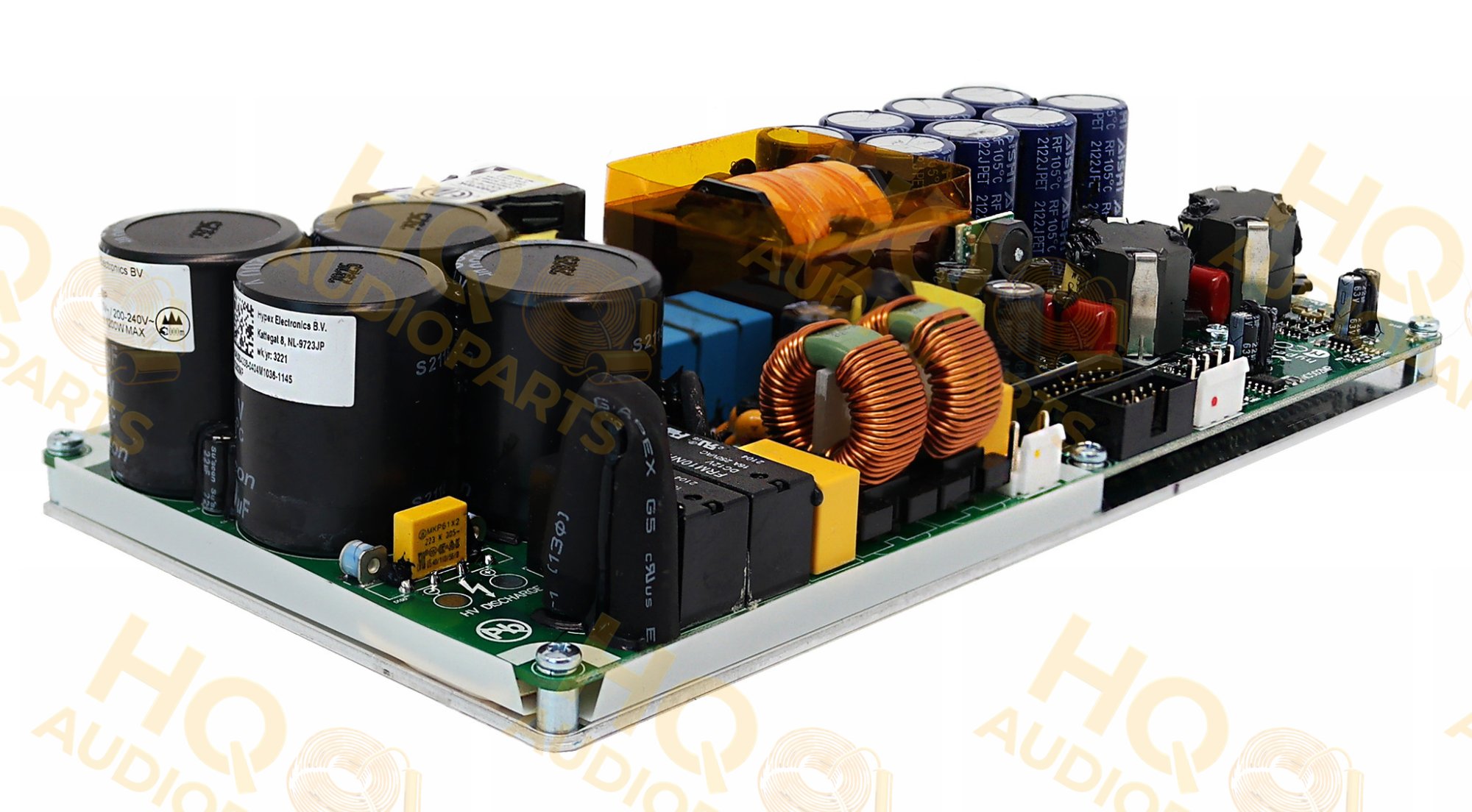 Hypex NC502MP 2x500W NCORE D-osztályú erősítő modul beépített tápegységgel