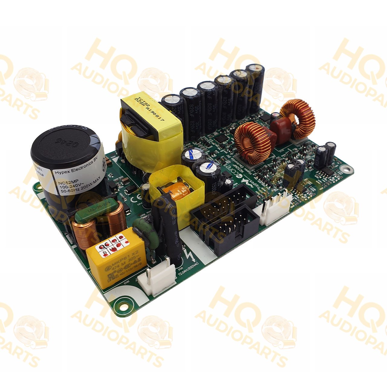 Hypex NC52MP 2x50W NCORE D-osztályú erősítő modul beépített tápegységgel