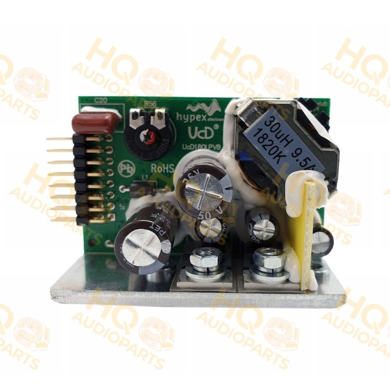 Hypex UcD180LP 1x180W alacsony profilú D-osztályú erősítő modul