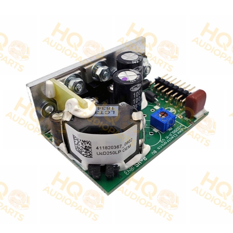 Hypex UcD250LP 1x250W alacsony profilú D-osztályú erősítő modul