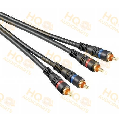 Nedis Stereo Analog 2x RCA - 2x RCA Audio Cable (5m)