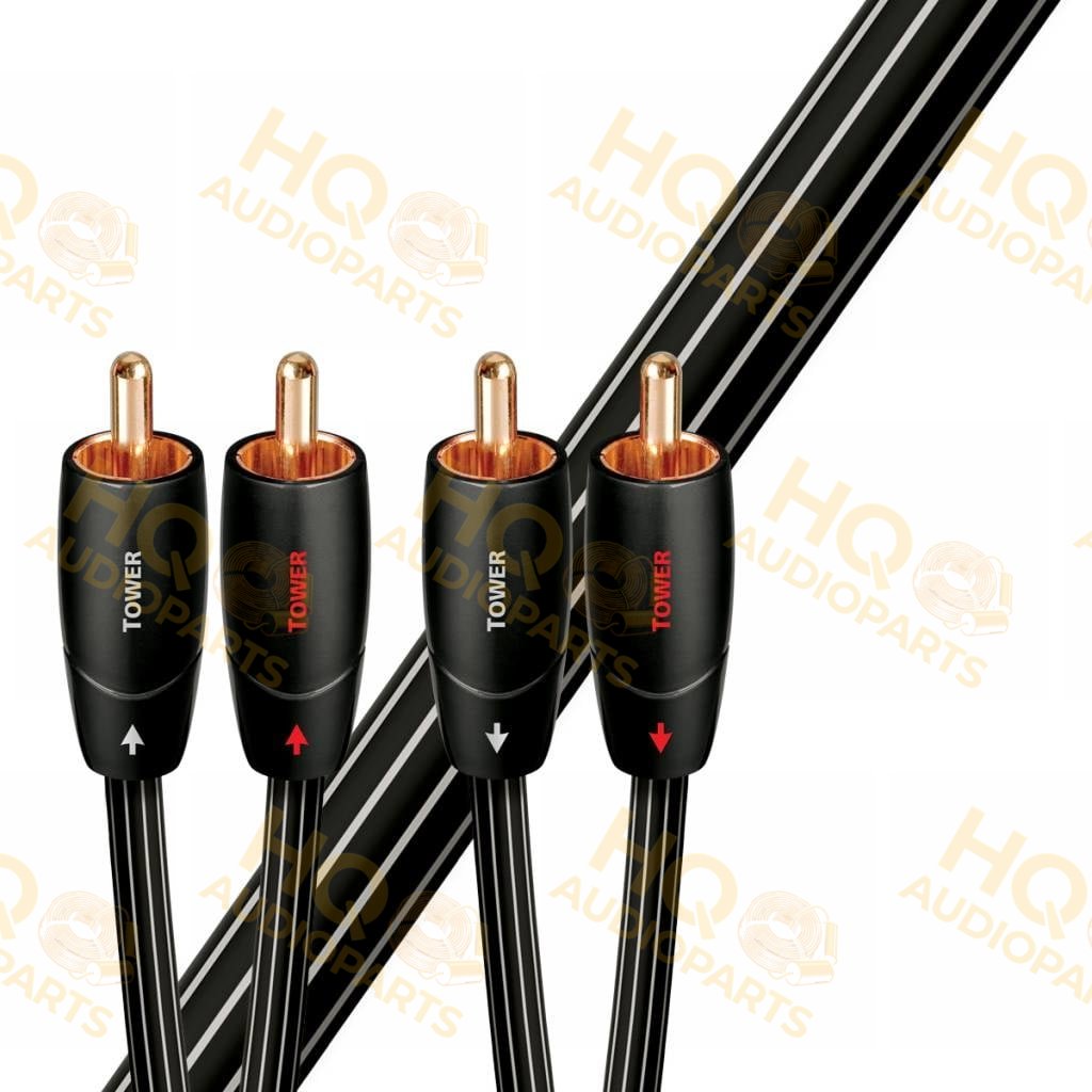 AudioQuest Tower sztereó 2x RCA - 2x RCA prémium audiokábel (5 m)
