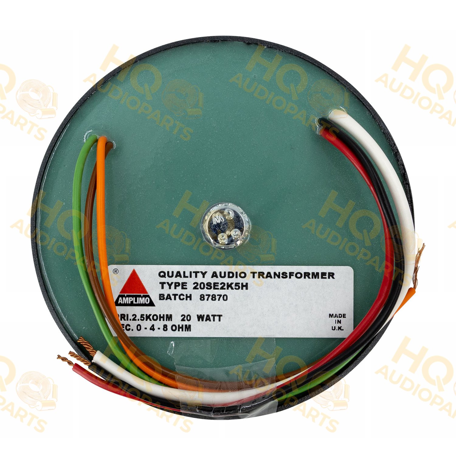 Amplimo 20SE2K5H Single-Ended csöves kimenő transzformátor (20 W, 2,5 kΩ)