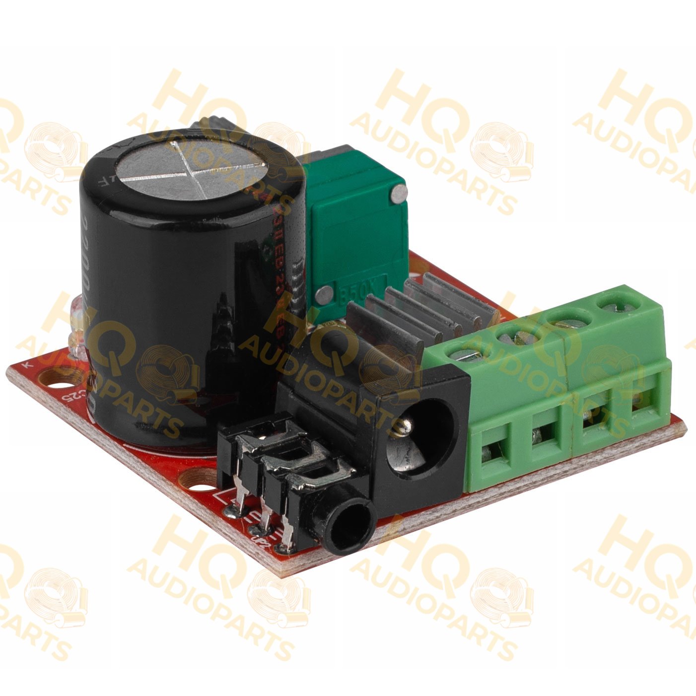 PAM8610 2x10W D-osztályú sztereó audio erősítő modul