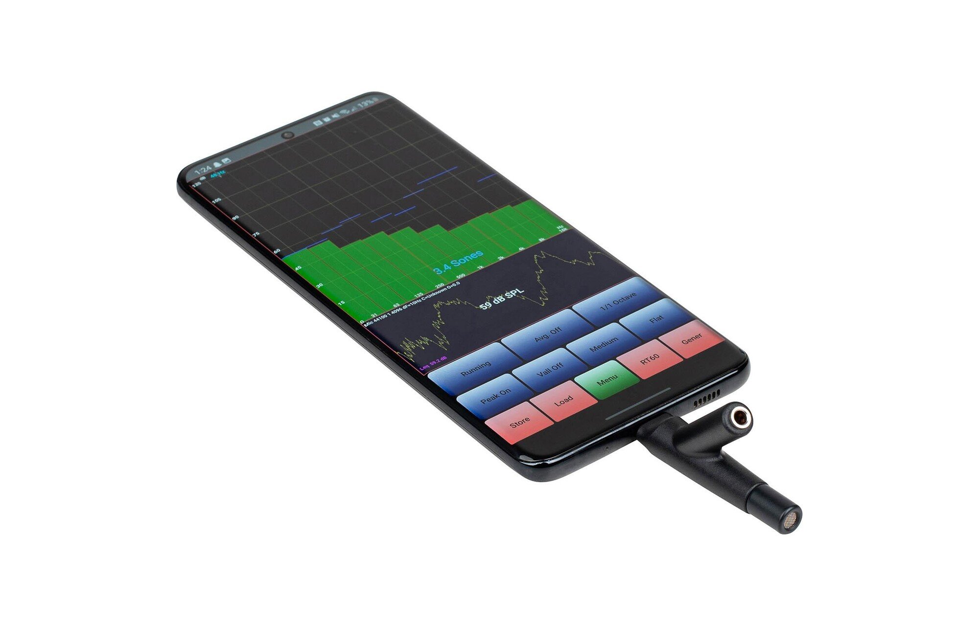 Dayton Audio iMM-6C kalibrált USB-C mérési mikrofon