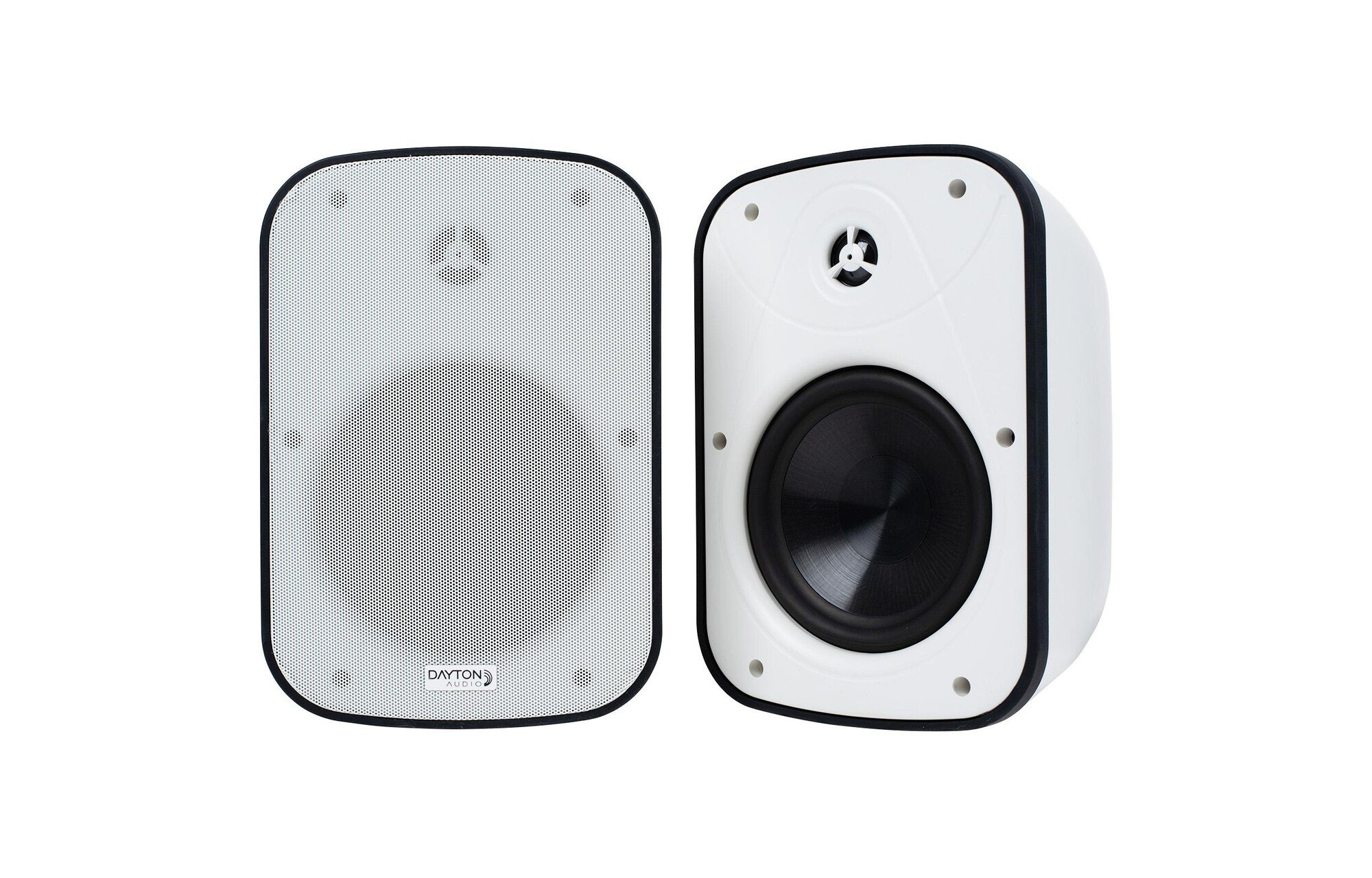 Dayton Audio IO65XP Bluetooth 80 wattos kültéri hangszórók fehér színben