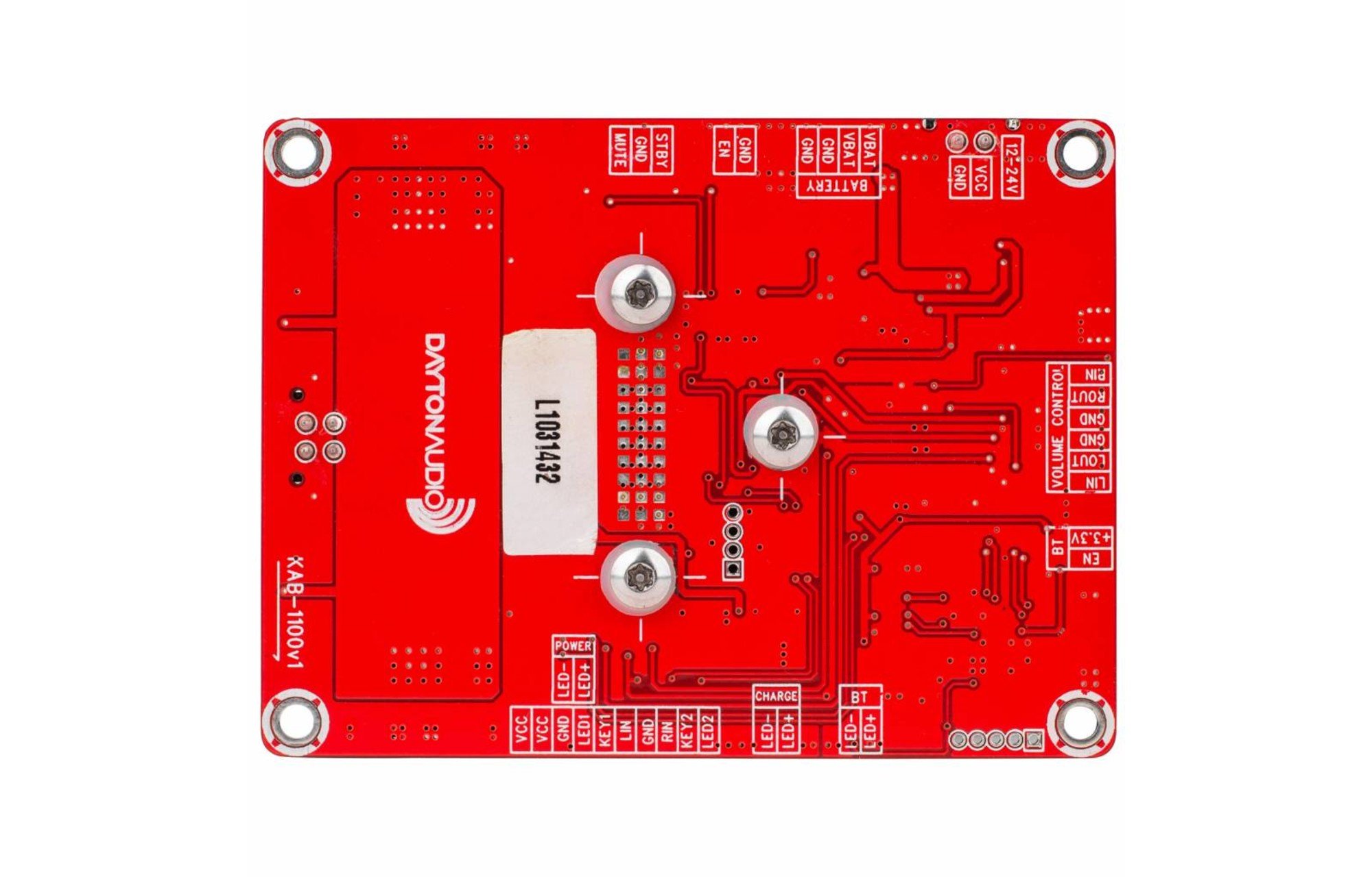 Dayton Audio KAB-100Mv2 1x100W Class D Audio erősítő kártya Bluetooth 4.0-val